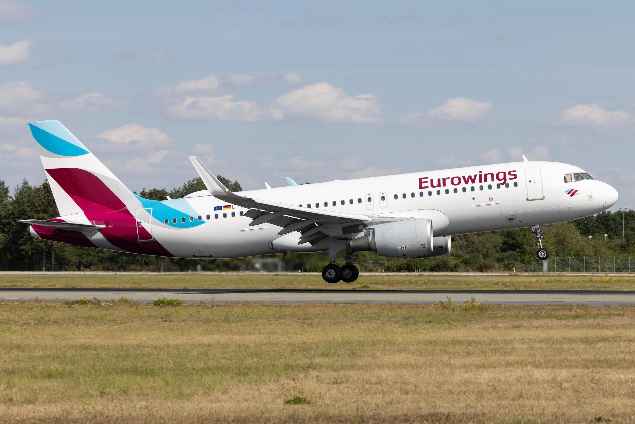 Hamburg Airport: Eurowings (EW / EWG) | Airbus A320-214 A320 | D-AEWO | MSN 7394