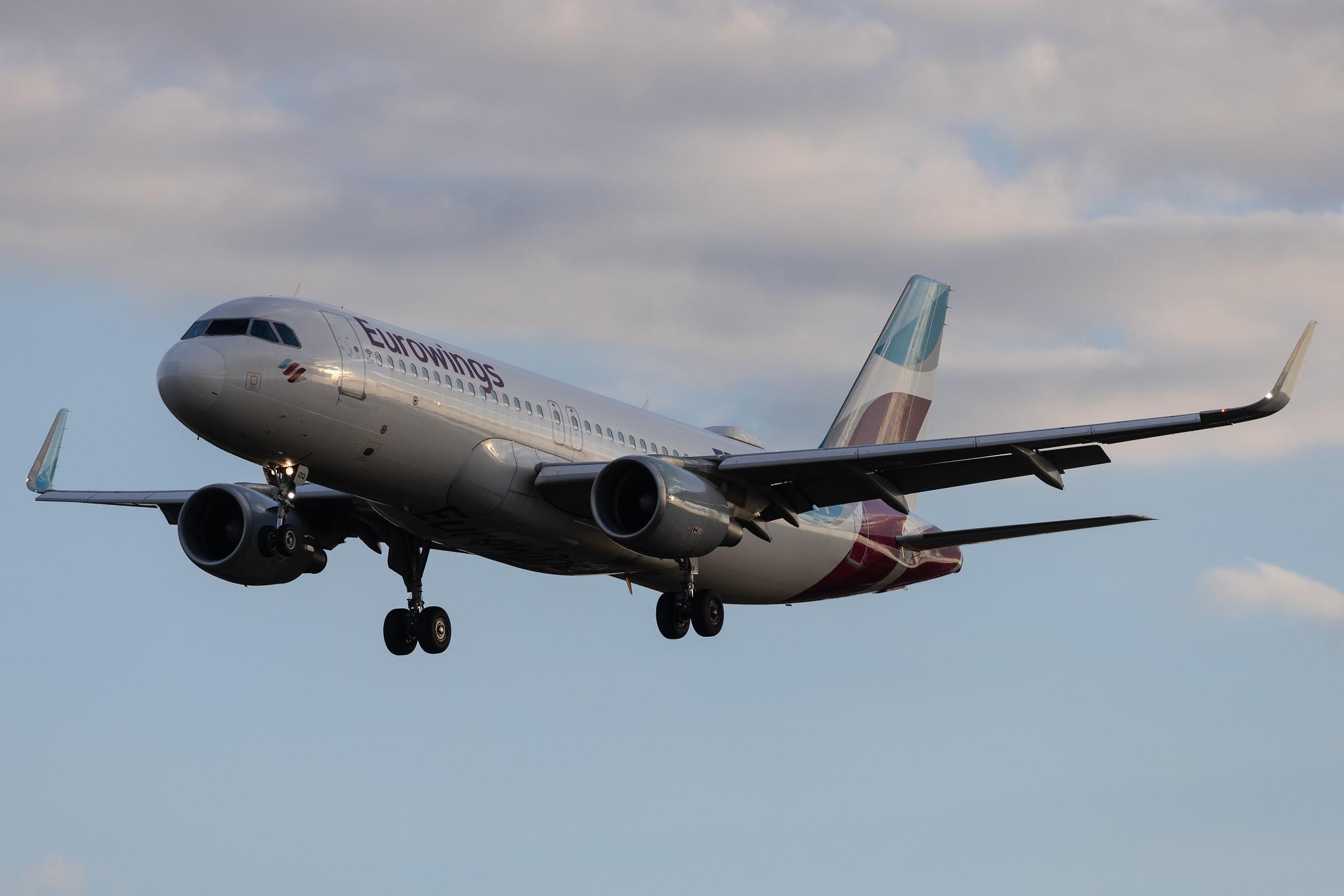 Hamburg Airport: Eurowings (EW / EWG) | Airbus A320-214 A320 | D-AIZQ | MSN 5497