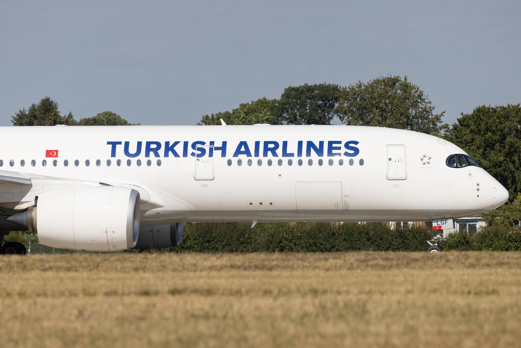 Hamburg Airport: Turkish Airlines (TK / THY) | Airbus A350-941 A359 | TC-LGF | MSN 496