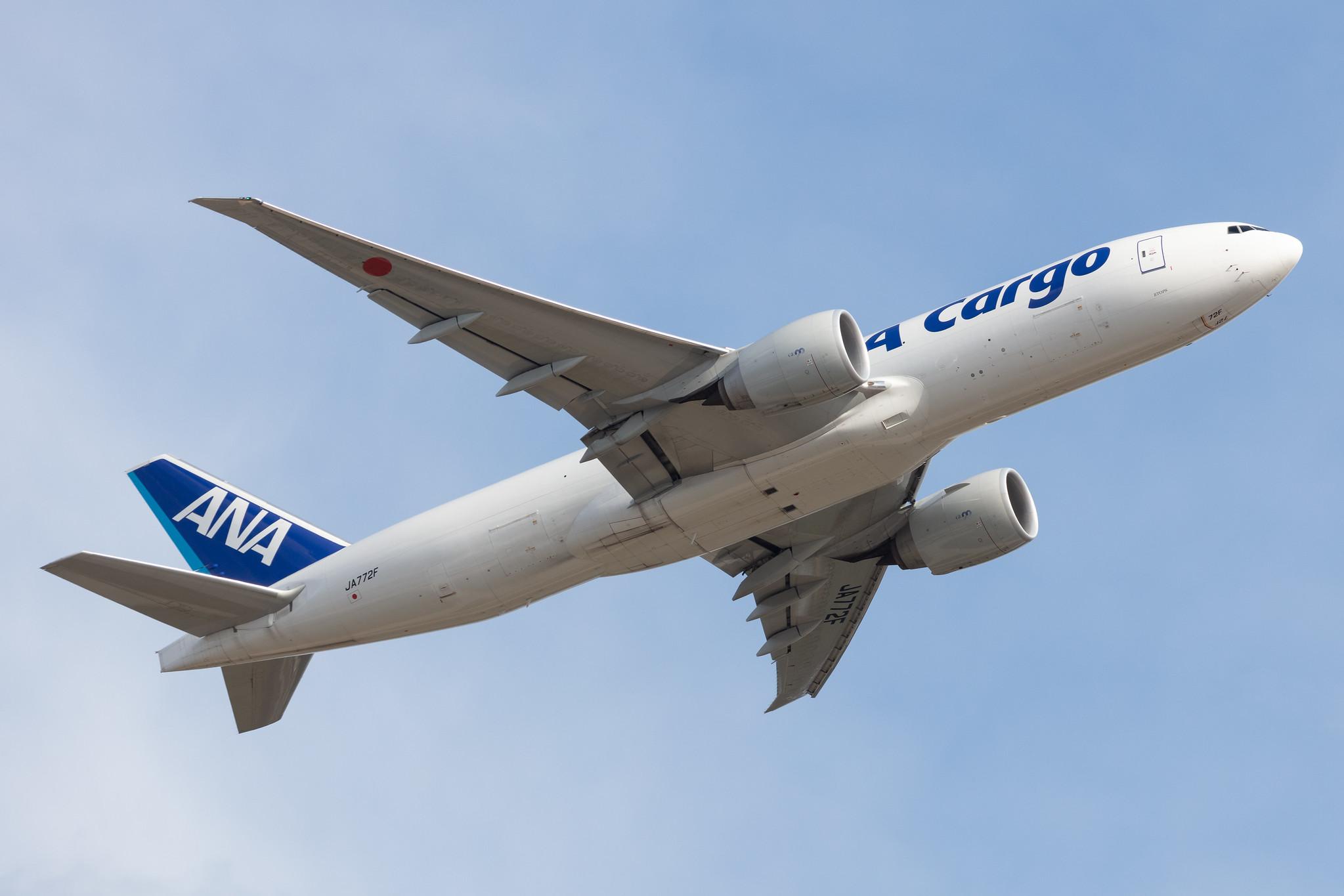 Frankfurt Airport: ANA Cargo (NH / ANA) | Operator: All Nippon Airways |  Boeing 777-F B77L | JA772F | MSN 65757