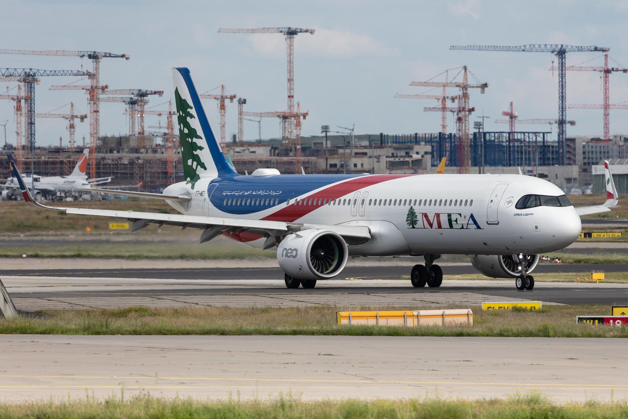 Frankfurt Airport: MEA (ME / MEA) |  Airbus A321-271NX A21N | T7-ME1 | MSN 09427