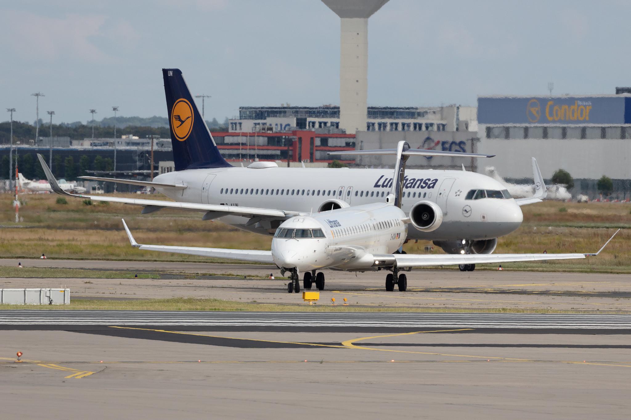 Frankfurt Airport: Lufthansa (LH / DLH) | Operator: Lufthansa CityLine |  Mitsubishi CRJ-900LR CRJ9 | D-ACNW | MSN 15269