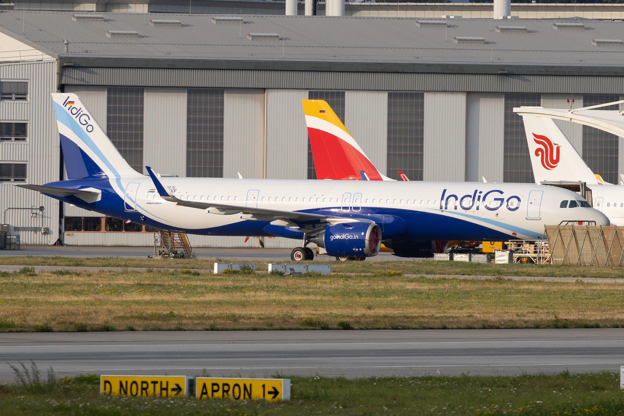 Hamburg Finkenwerder: IndiGo (6E / IGO) | Airbus A321-251NX A21N | D-AXXF | VT- | MSN 11015