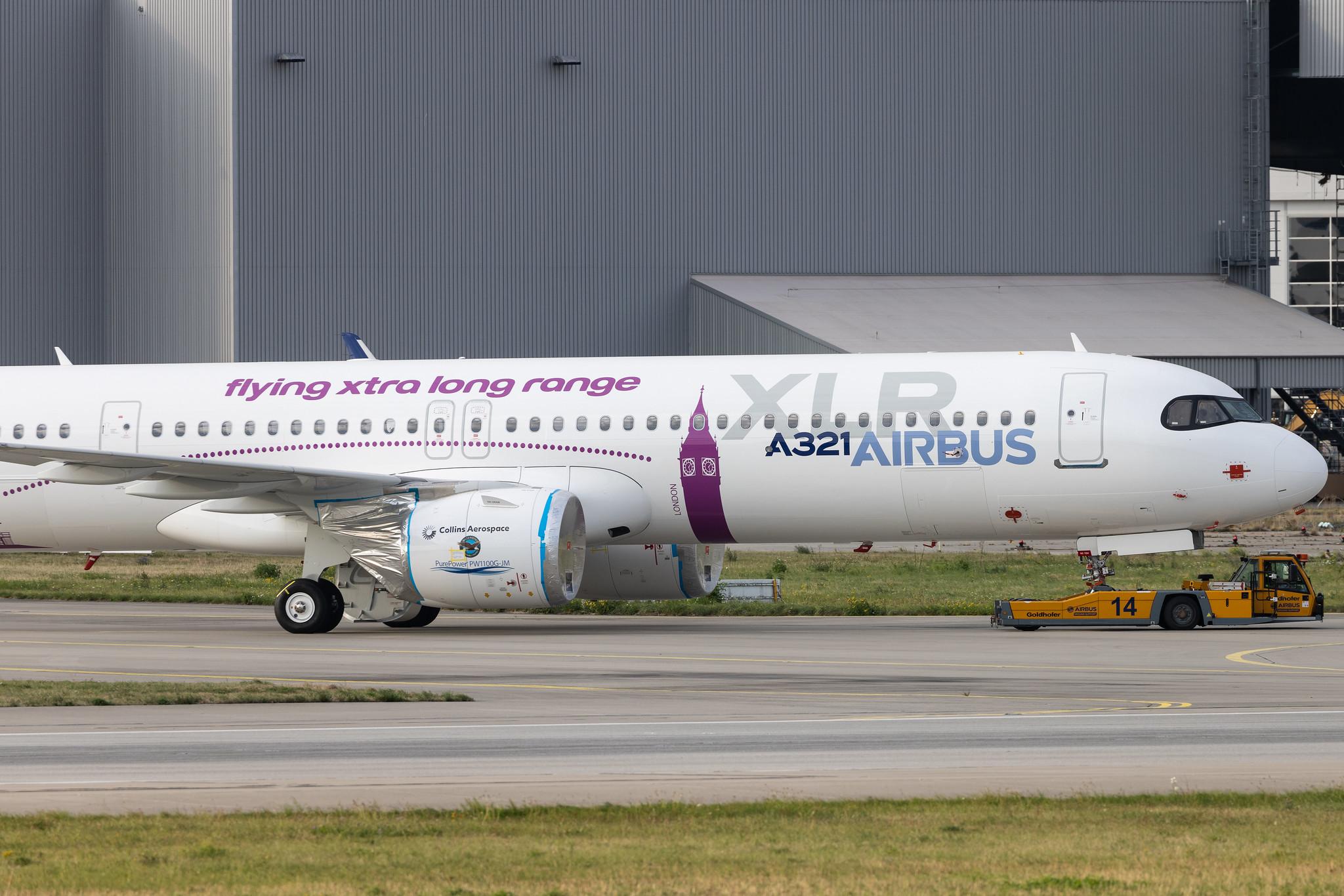 Hamburg Finkenwerder: Airbus (/ AIB) | Airbus A321-271NY A21N | F-WWBZ | MSN 11058 (Second build Airbus A321 XLR)