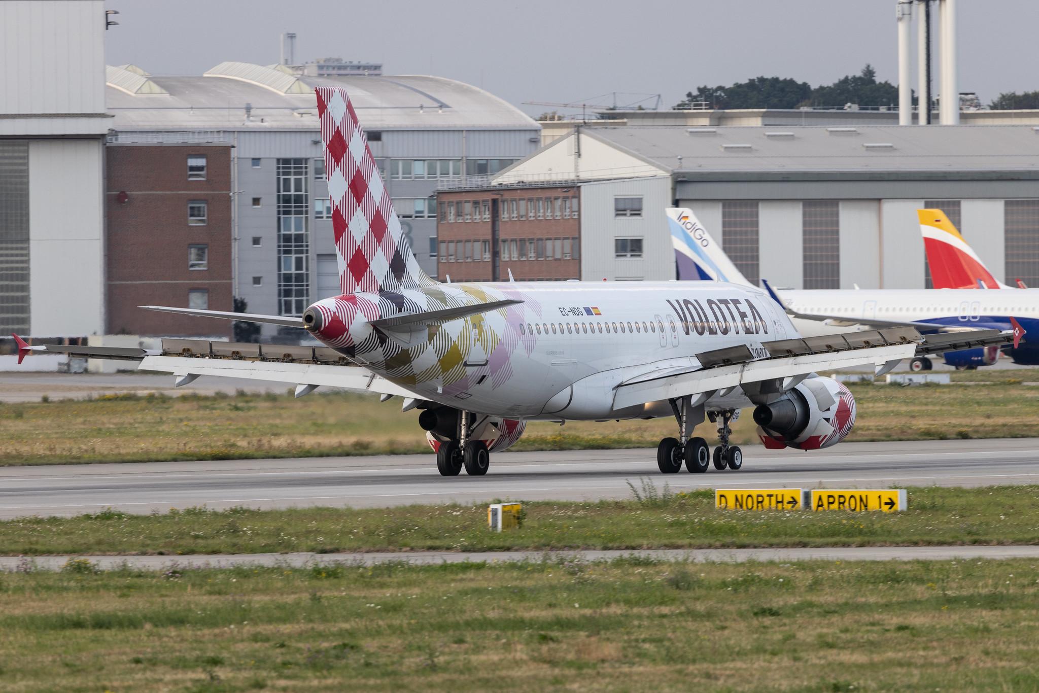 Hamburg Finkenwerder: Volotea (V7 / VOE) | Airbus A319-112 A319 | EC-NDG | MSN 03364