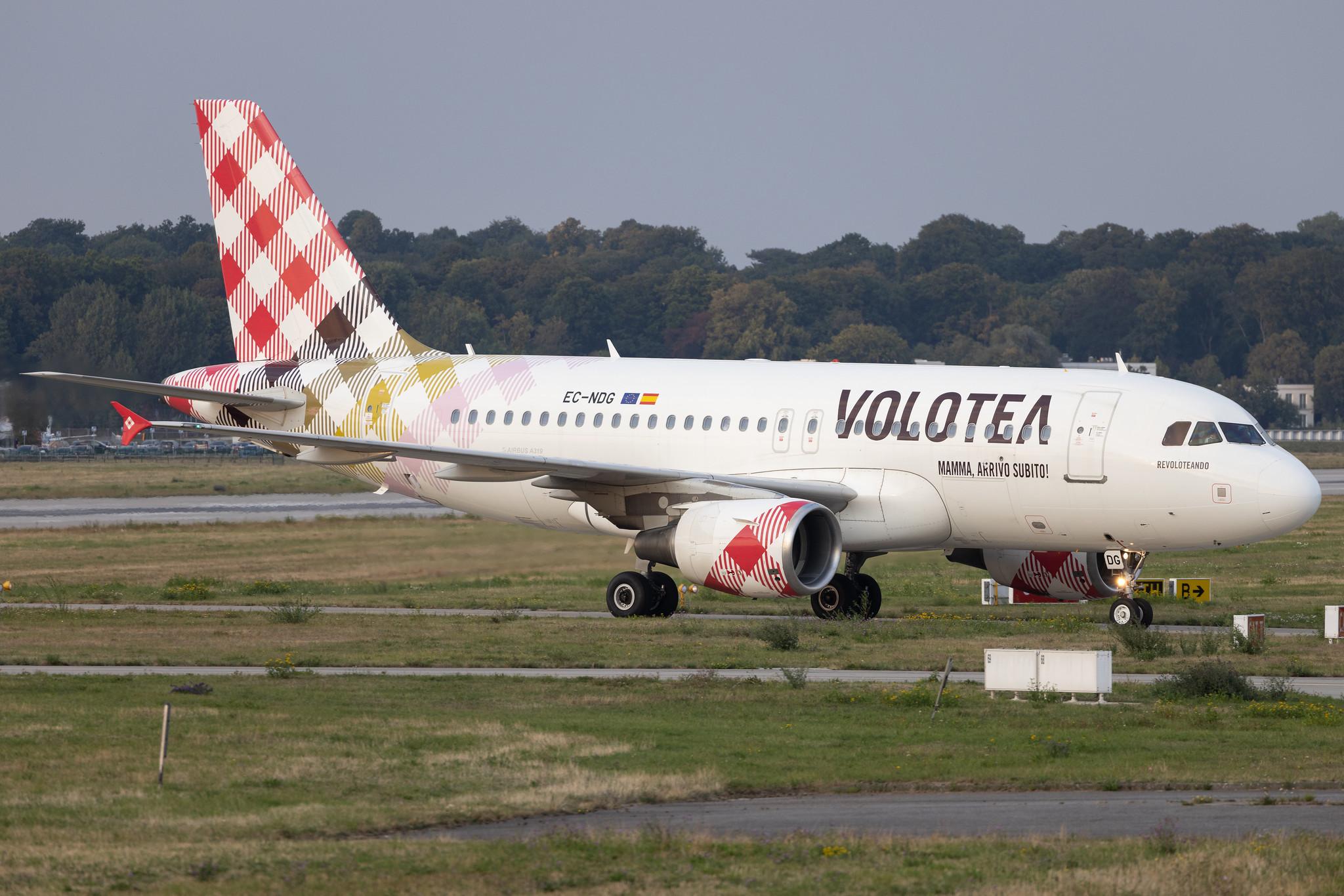 Hamburg Finkenwerder: Volotea (V7 / VOE) | Airbus A319-112 A319 | EC-NDG | MSN 03364