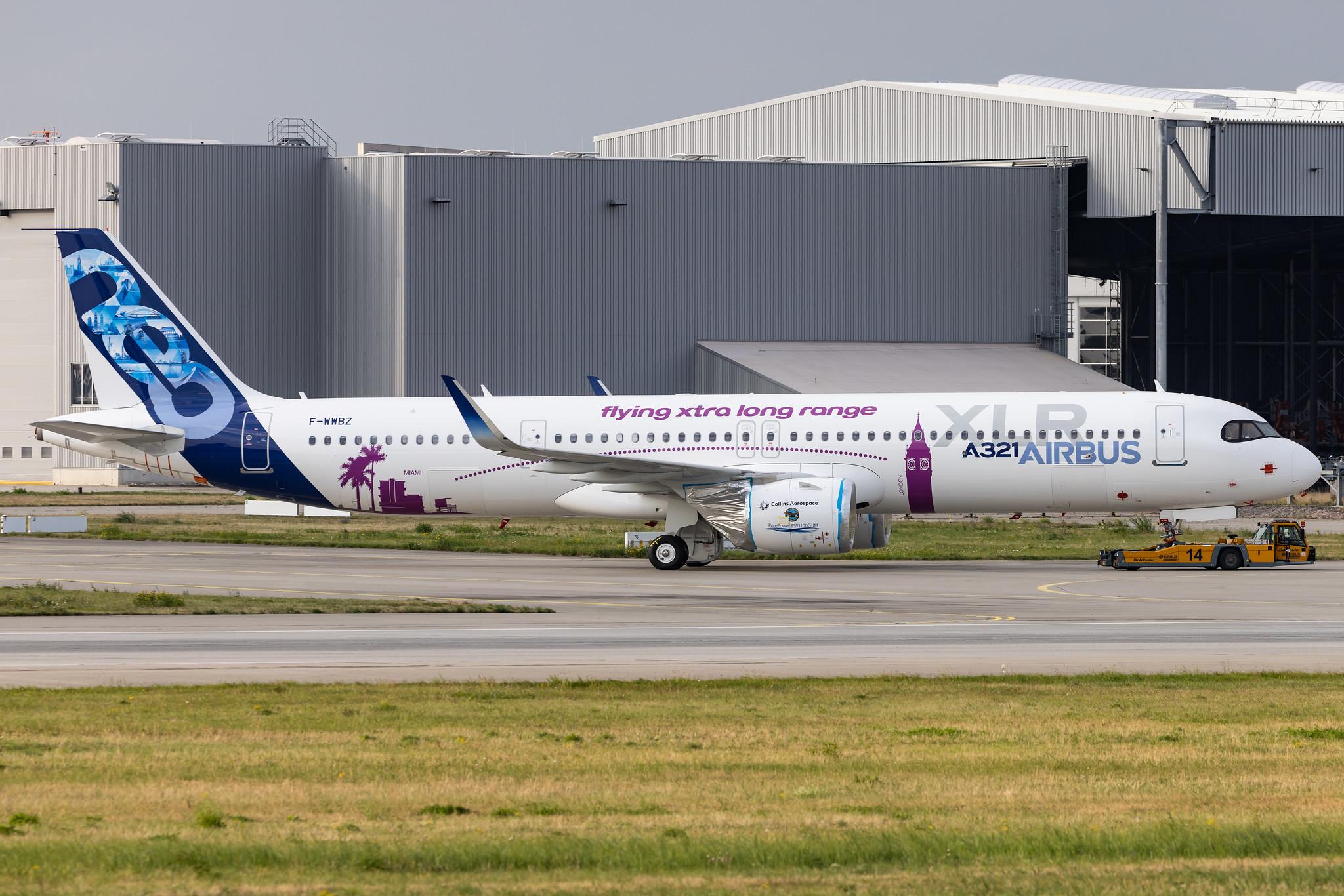 Hamburg Finkenwerder: Airbus (/ AIB) | Airbus A321-271NY A21N | F-WWBZ | MSN 11058 (Second build Airbus A321 XLR)