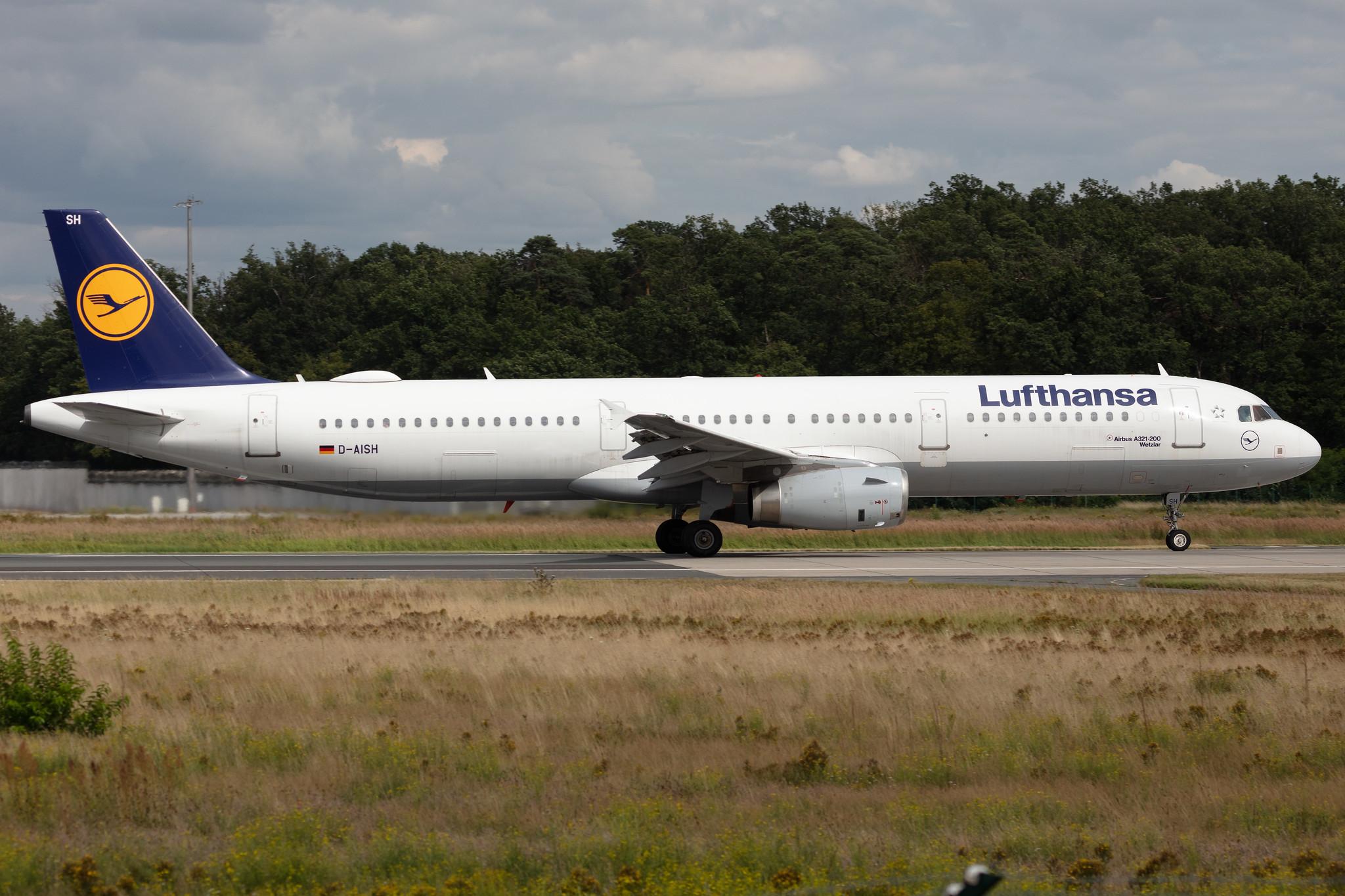 Frankfurt Airport: Lufthansa (LH / DLH) |  Airbus A321-231 A321 | D-AISH | MSN 3265