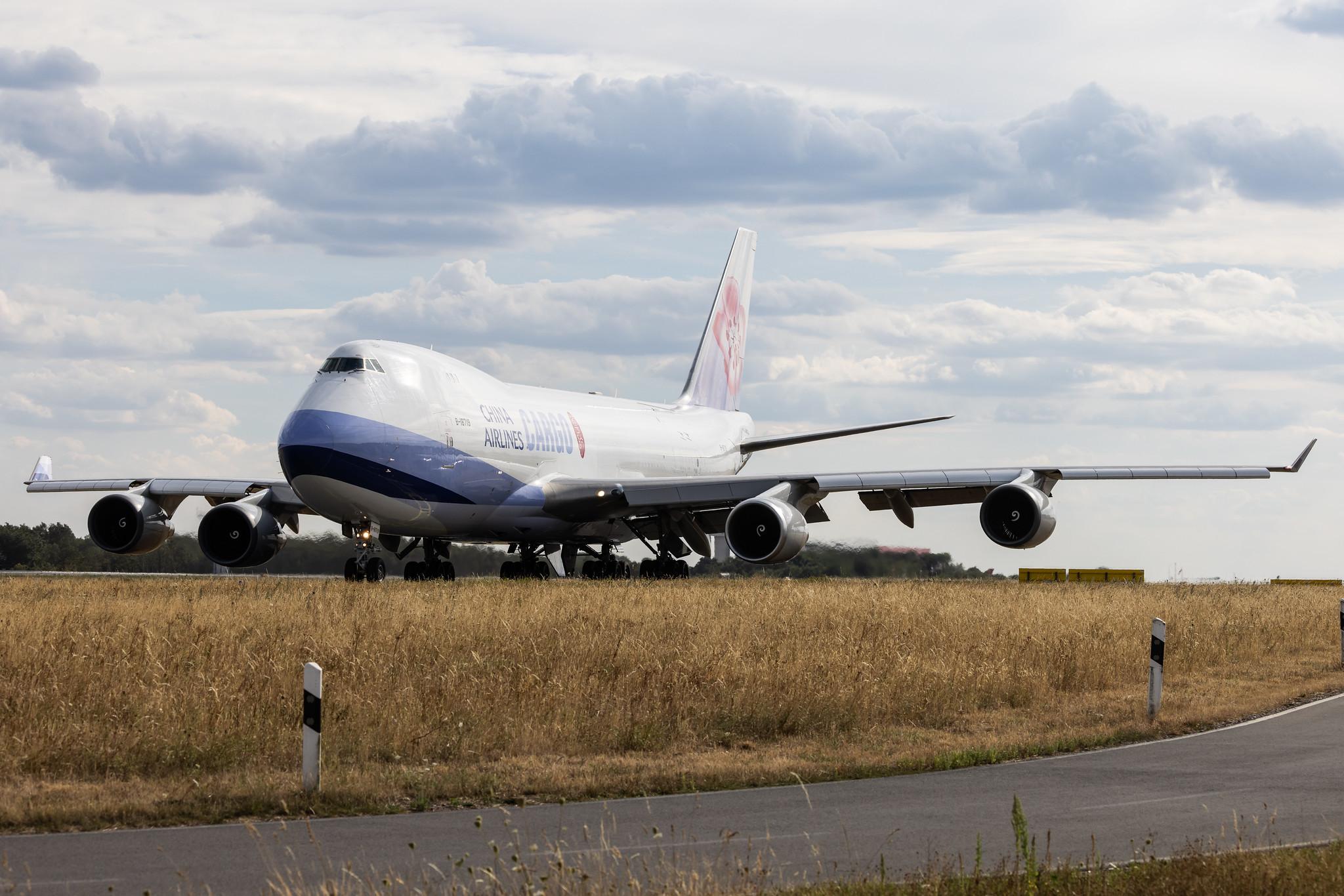 Luxembourg Findel Airport: China Airlines Cargo (CI / CAL) | Operator: China Airlines |  Boeing 747-409(F) B744 | B-18719 | MSN 33739
