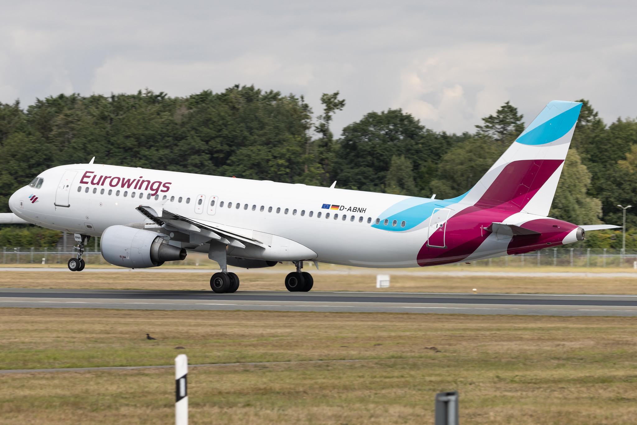 Hamburg Airport: Eurowings (EW / EWG) |  Airbus A320-214 A320 | D-ABNH | MSN 1775