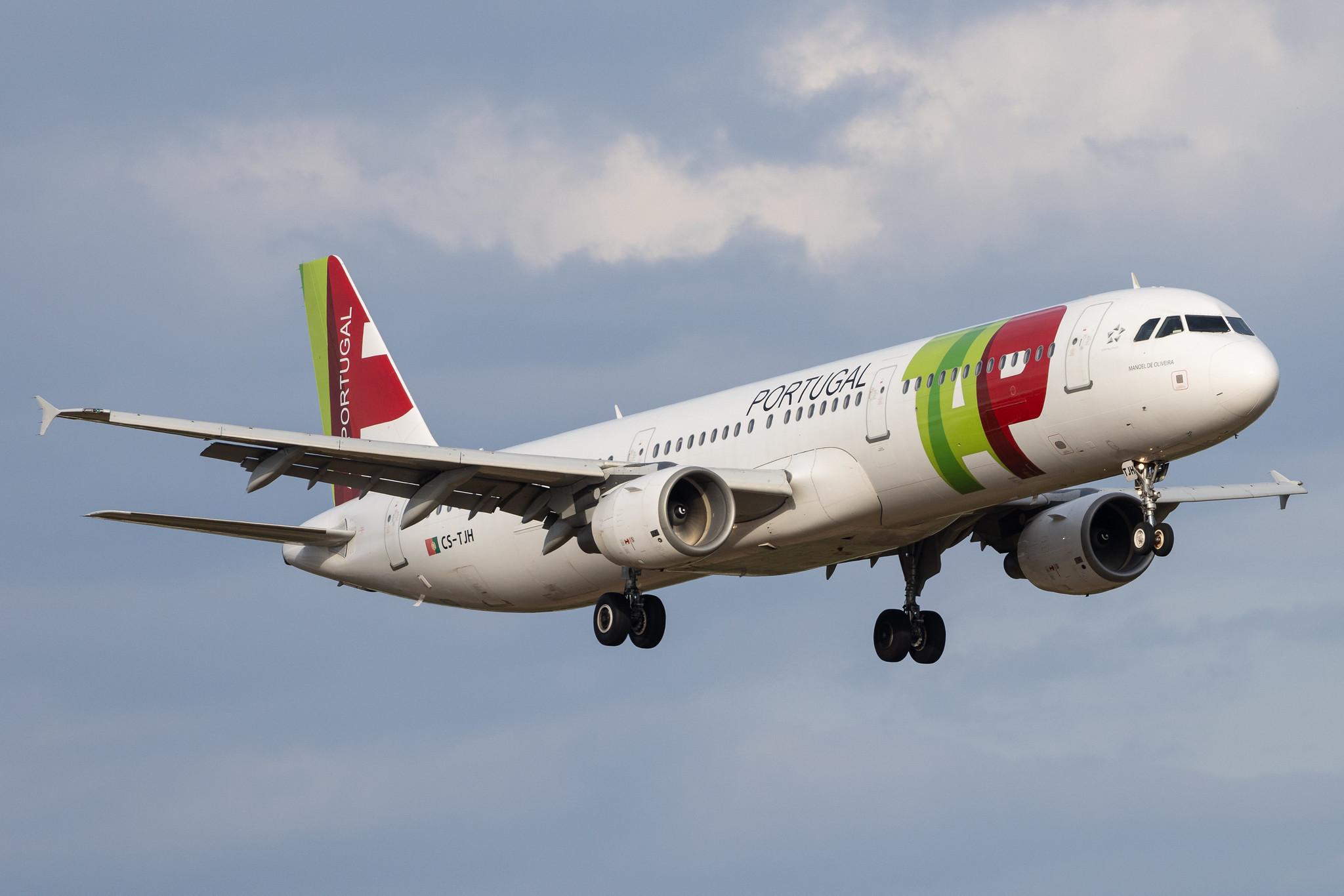 Luxembourg Findel Airport: TAP Air Portugal (TP / TAP) | Airbus A321-211 A321 | CS-TJH | MSN 2270