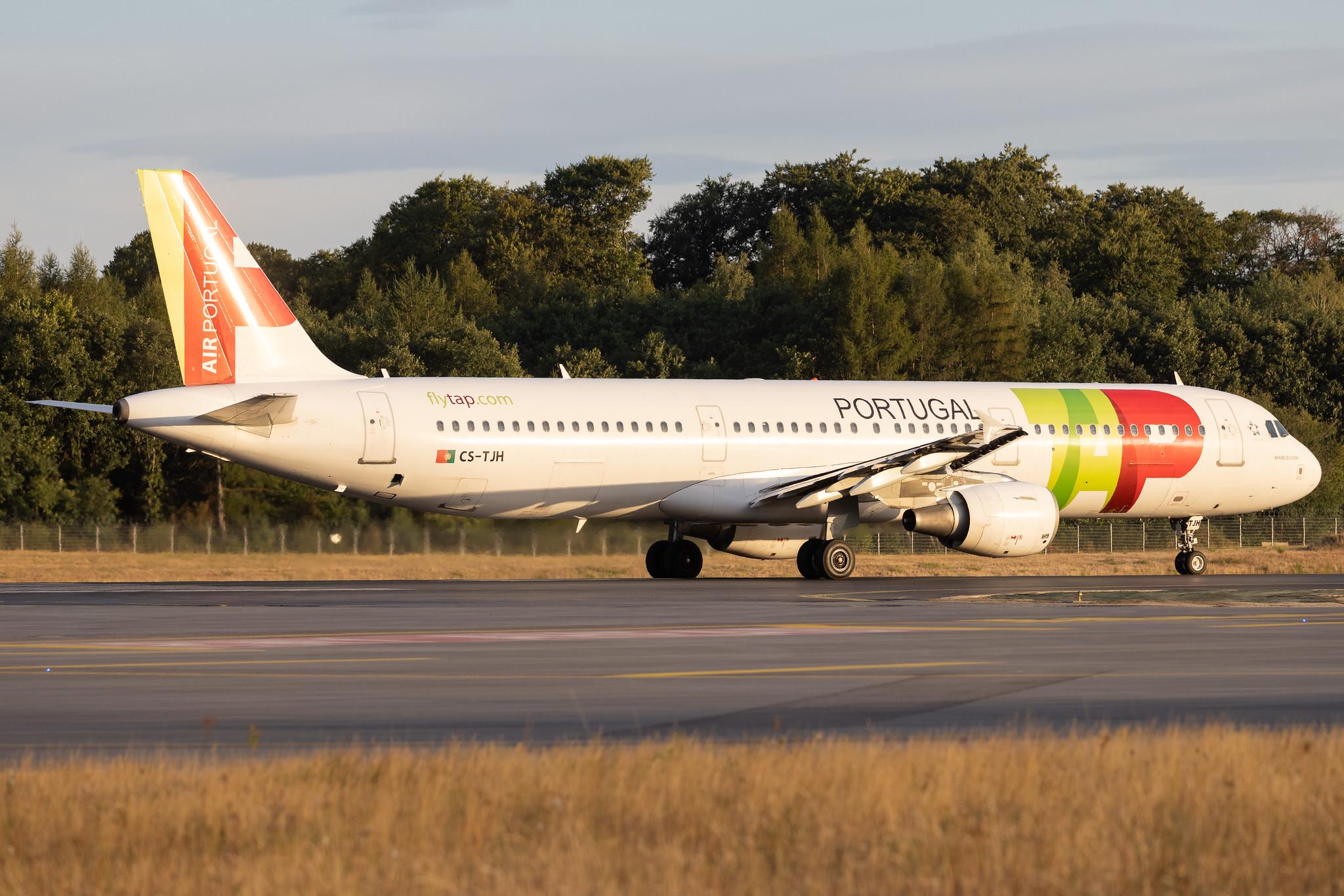 Luxembourg Findel Airport: TAP Air Portugal (TP / TAP) |  Airbus A321-211 A321 | CS-TJH | MSN 2270