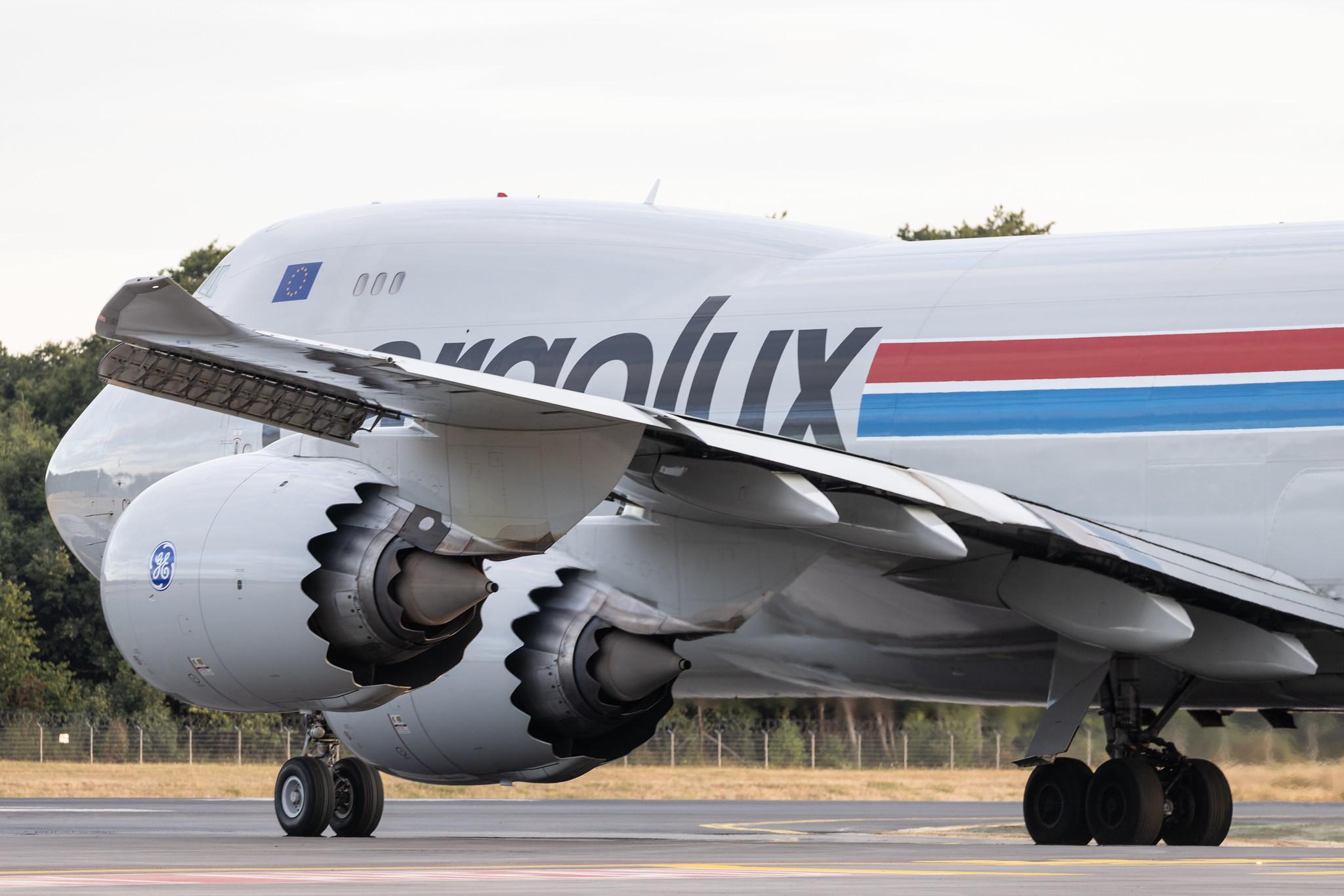 Luxembourg Findel Airport: Cargolux (CV / CLX) | Boeing 747-8R7F B748 | LX-VCI | MSN 35822