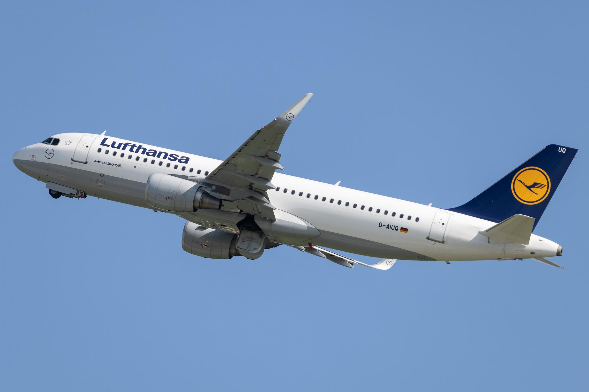 Munich Airport: Lufthansa (LH / DLH) | Airbus A320-214 A320 | D-AIUQ | MSN 6947