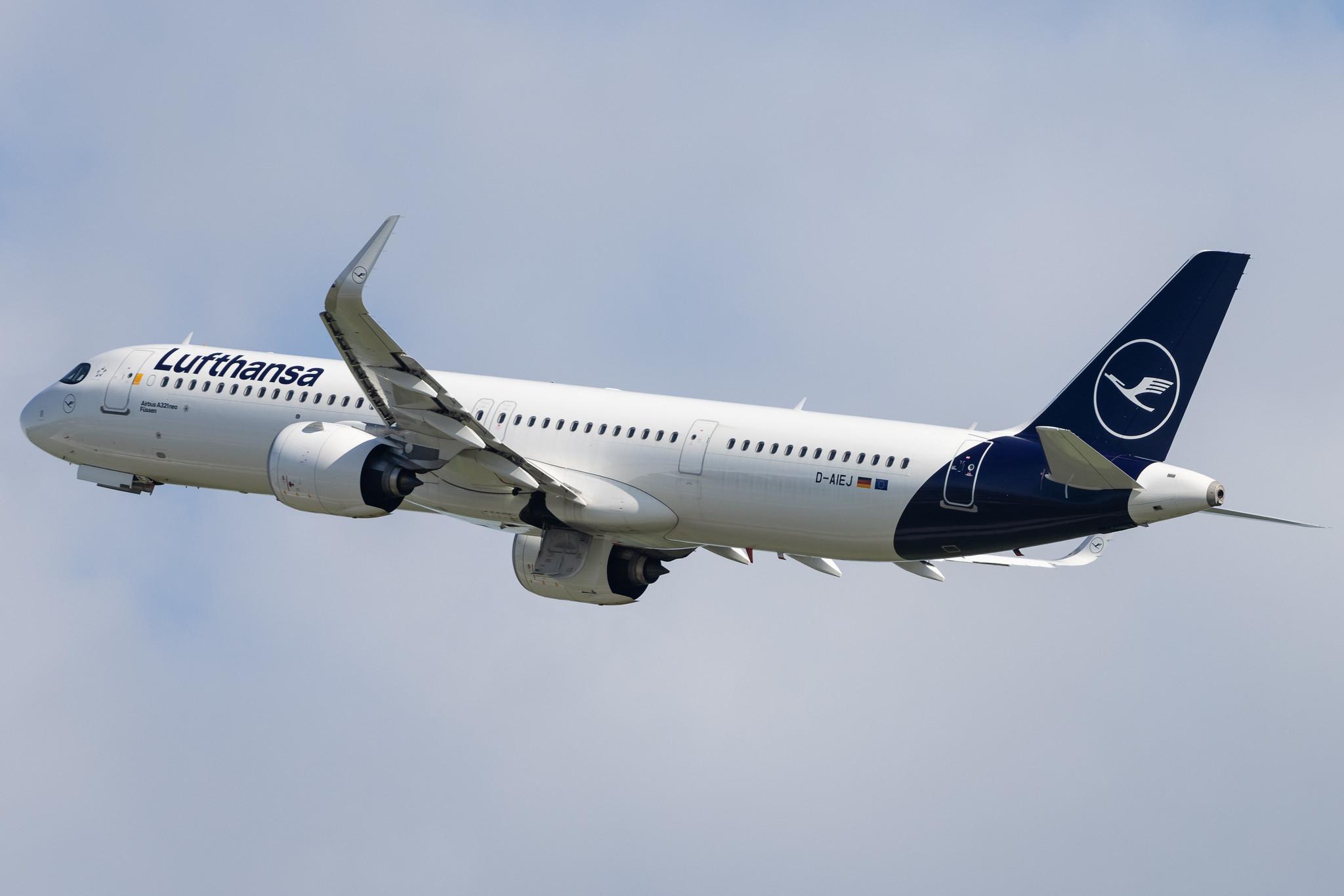 Munich Airport: Lufthansa (LH / DLH) | Airbus A321-271NX A21N | D-AIEJ | MSN 10340