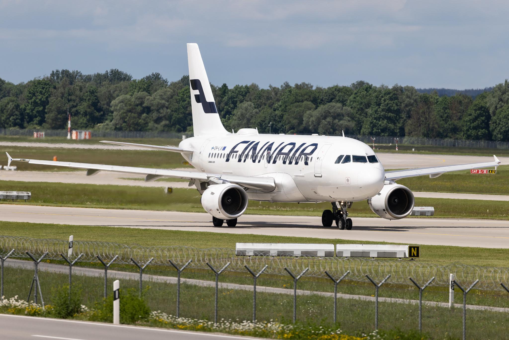 Munich Airport: Finnair (AY / FIN) | Airbus A319-112 A319 | OH-LVI | MSN 1364