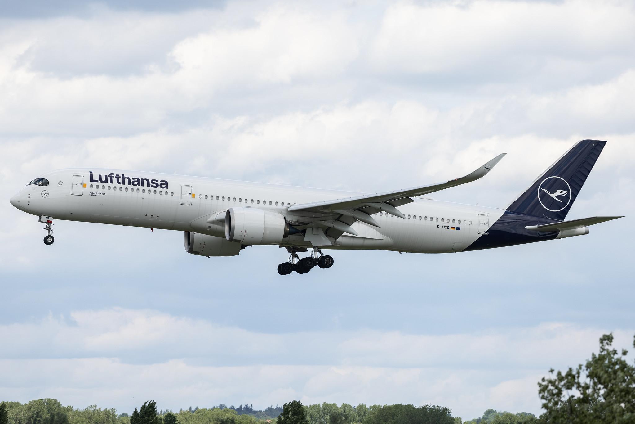 Munich Airport: Lufthansa (LH / DLH) | Airbus A350-941 A359 | D-AIXQ | MSN 427