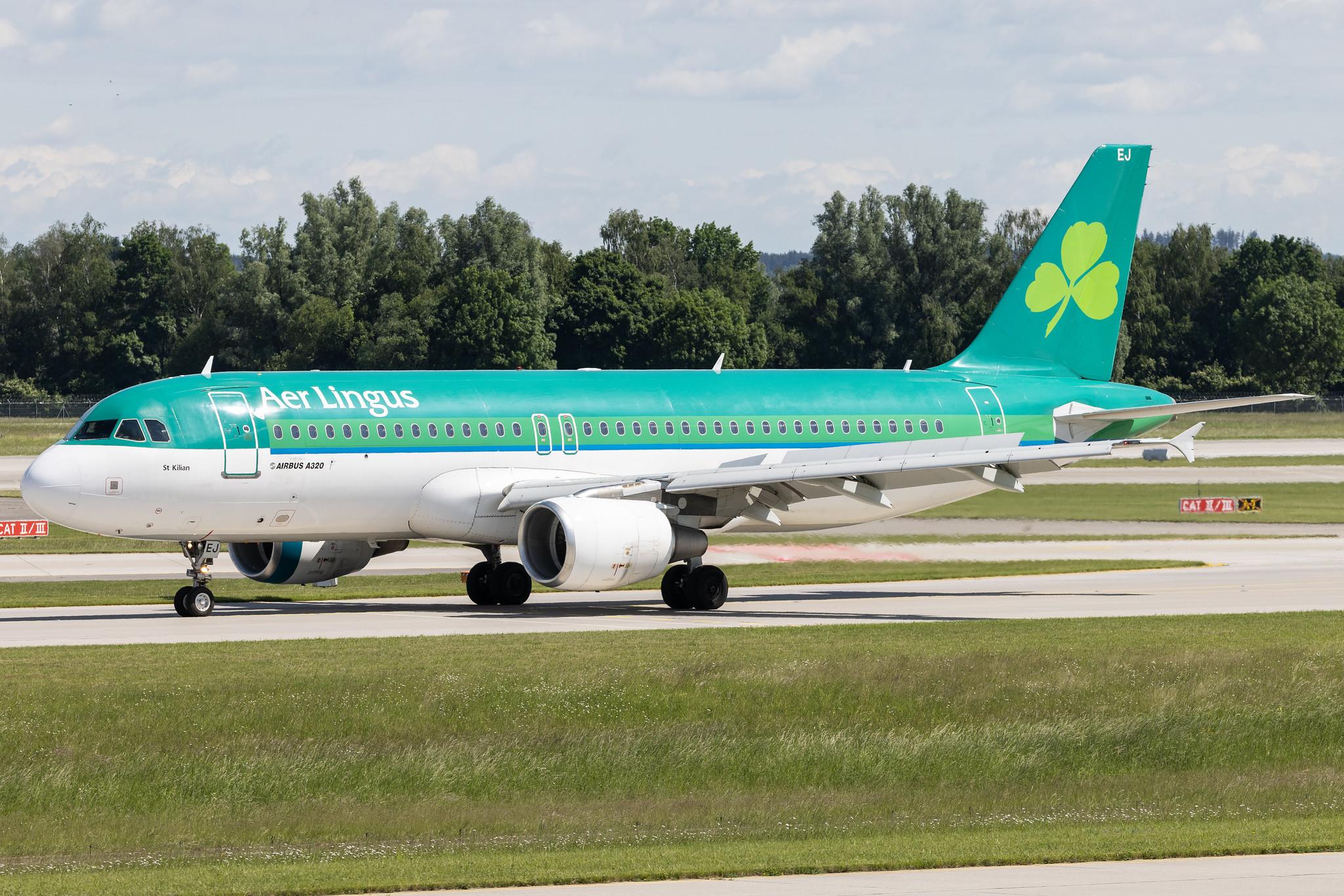 Munich Airport: Aer Lingus (EI / EIN) | Airbus A320-214 A320 | EI-DEJ | MSN 2364