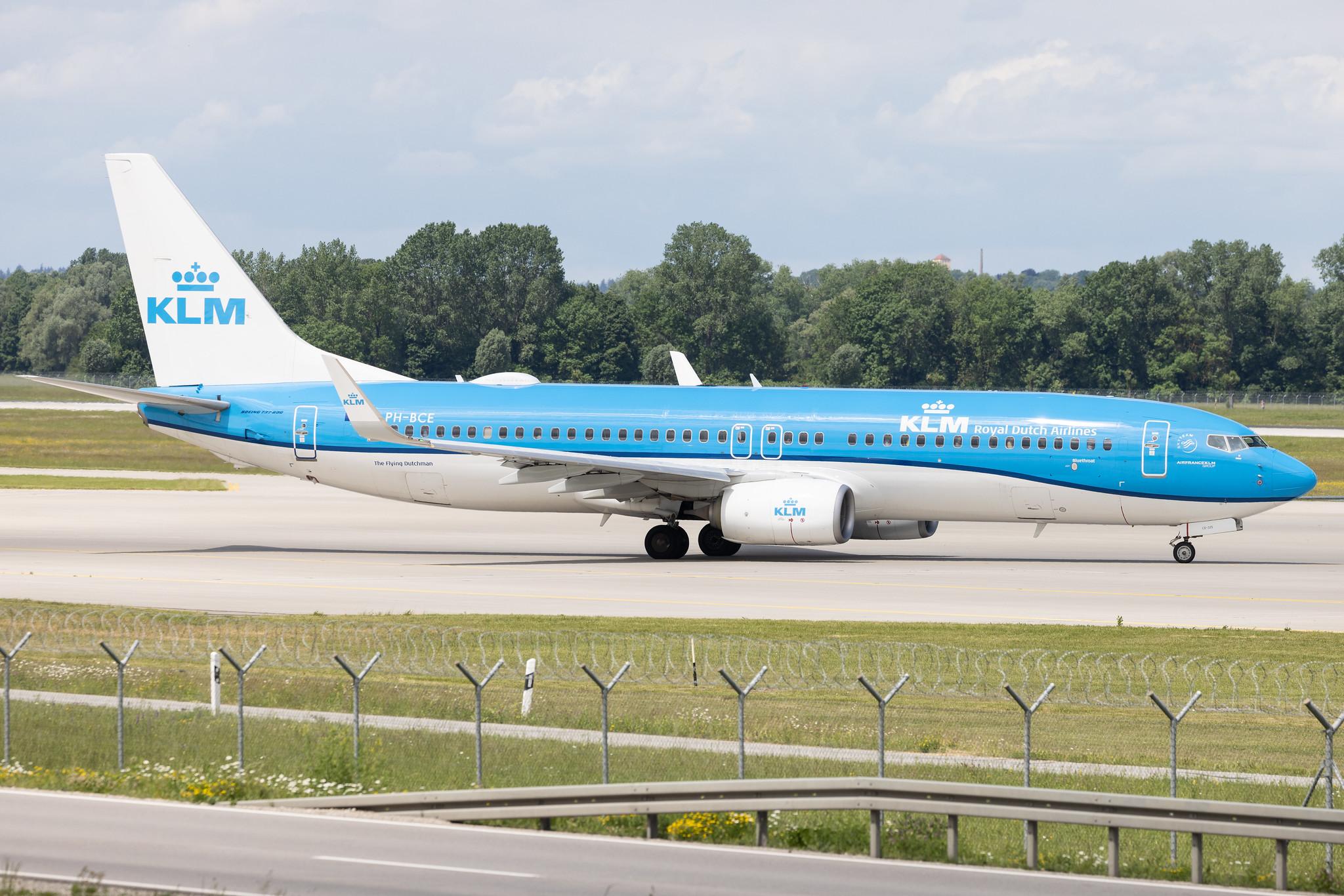 Munich Airport: KLM (KL / KLM) | Boeing 737-8K2 B738 | PH-BCE | MSN 42151