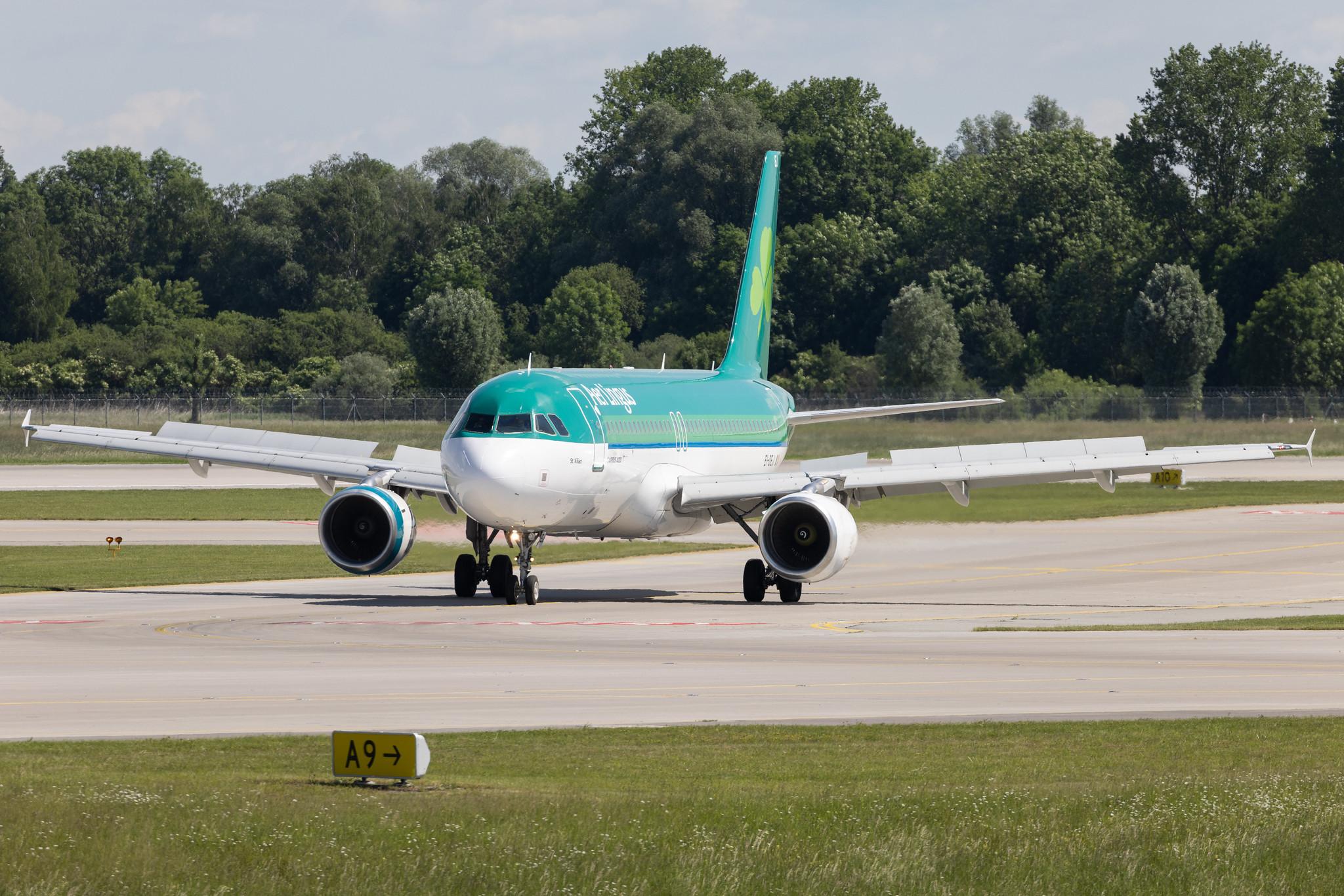 Munich Airport: Aer Lingus (EI / EIN) | Airbus A320-214 A320 | EI-DEJ | MSN 2364