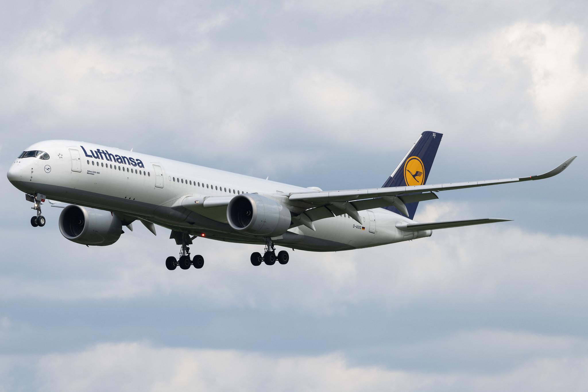 Munich Airport: Lufthansa (LH / DLH) | Airbus A350-941 A359 | D-AIXG | MSN 174