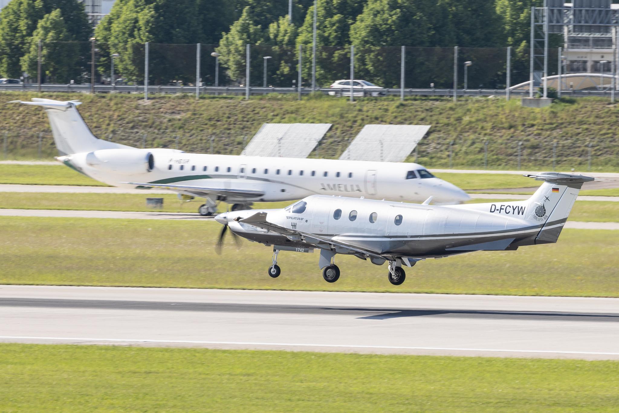 Munich Airport: Private owner | Pilatus PC-12 NG PC12 | D-FCYW | MSN 1742