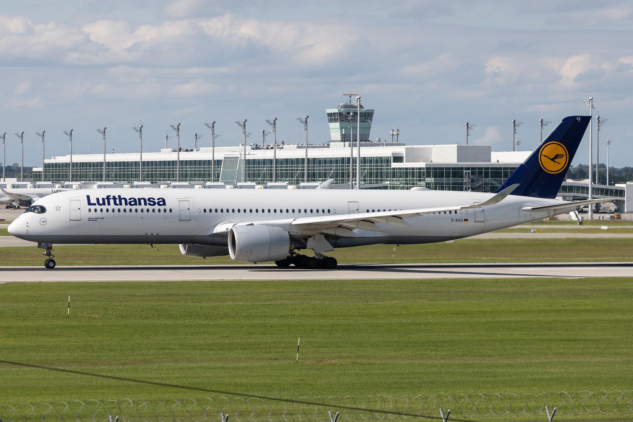 Munich Airport: Lufthansa (LH / DLH) | Airbus A350-941 A359 | D-AIXG | MSN 174