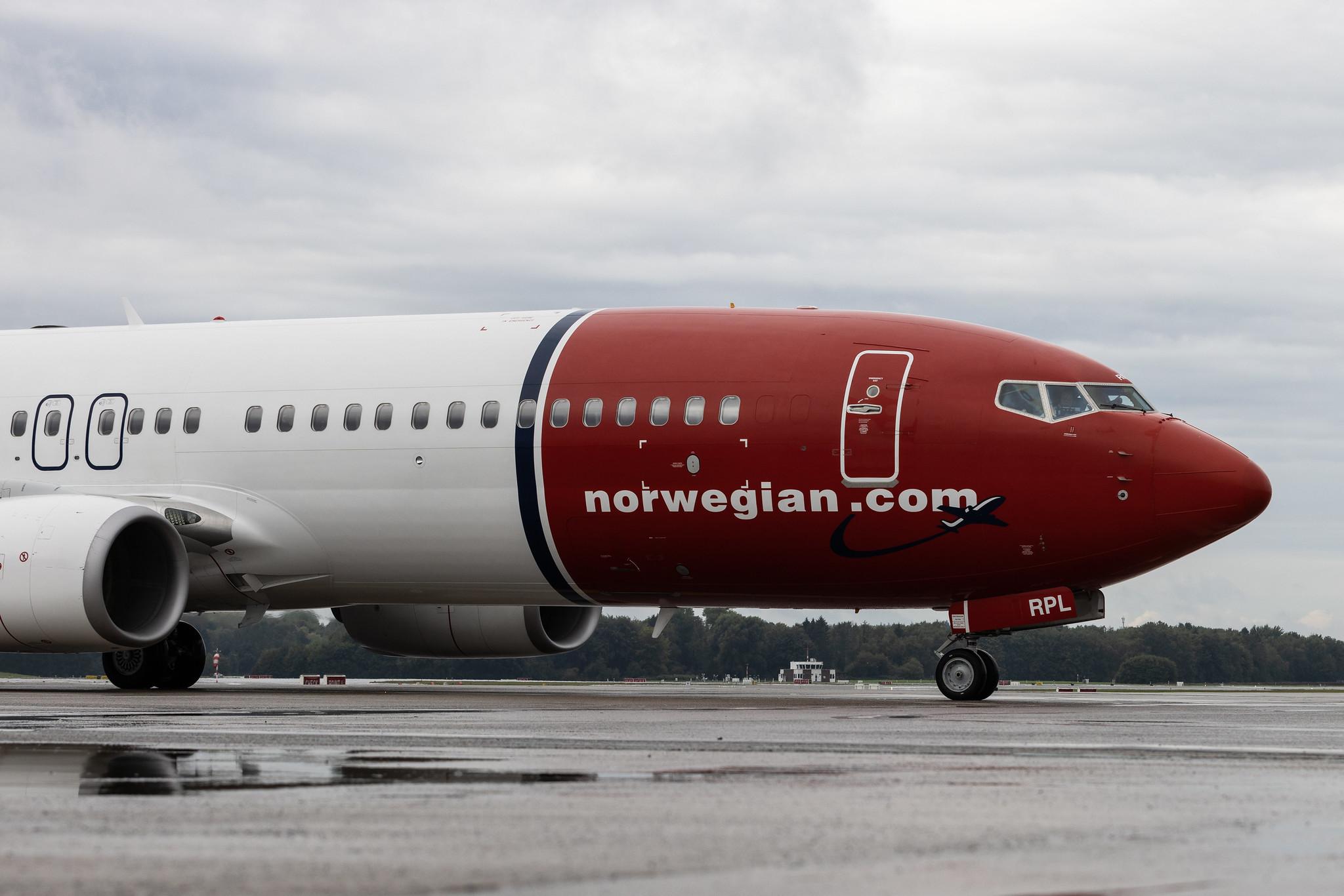 Hamburg Airport: Norwegian (DY / NOZ) |  Livery: Gustav Vigeland Livery | Operator: Norwegian Air Sweden AOC |  Boeing 737-8JP B738 | SE-RPL | MSN 42080