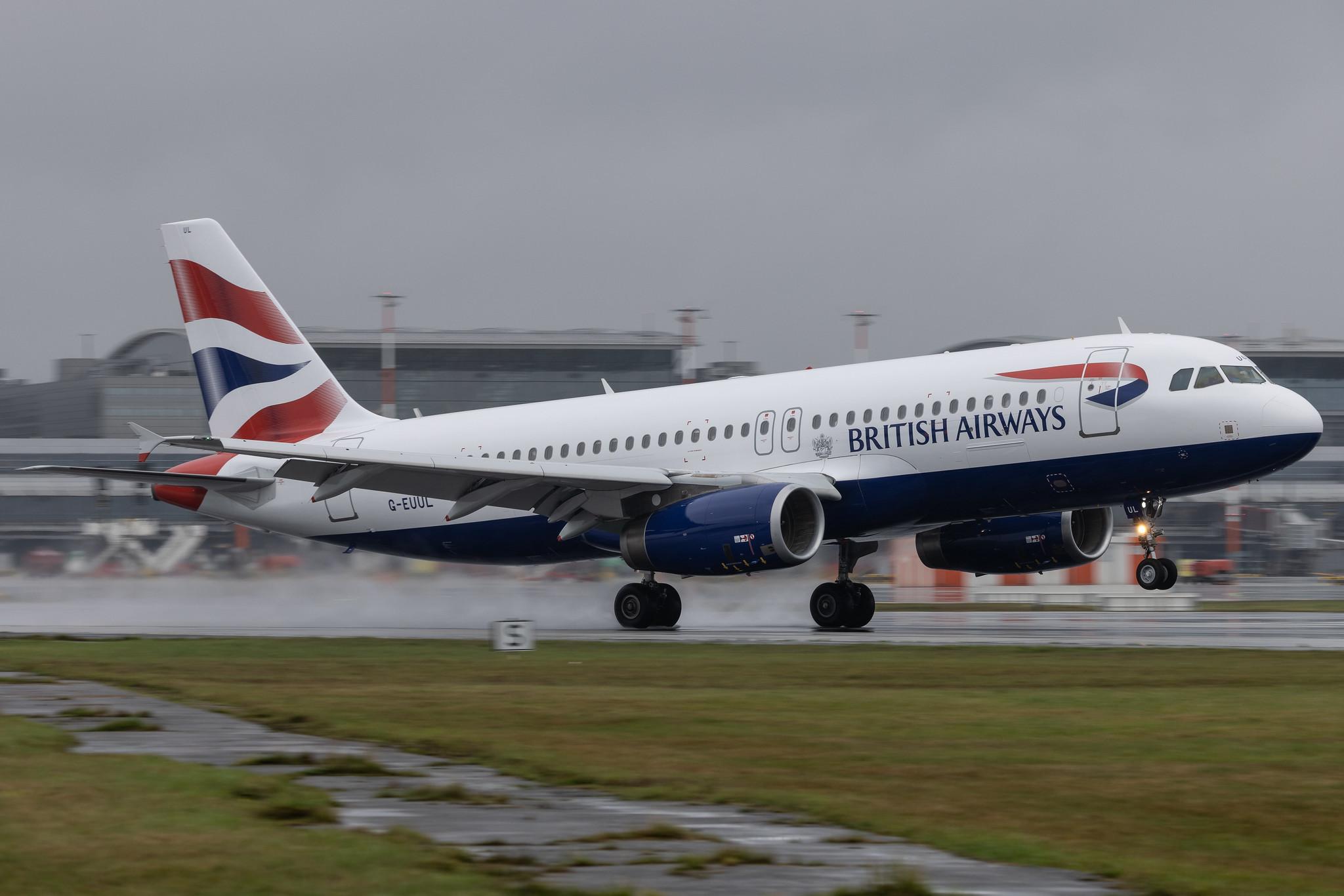 Hamburg Airport: British Airways (BA / BAW) | Airbus A320-232 A320 | G-EUUL | MSN 1708