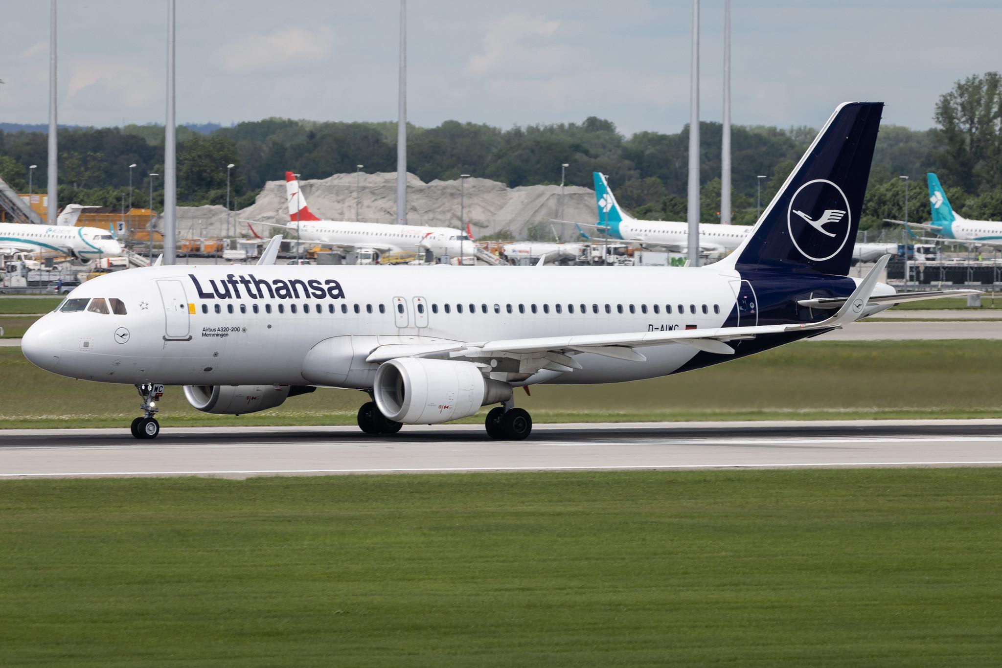 Munich Airport: Lufthansa (LH / DLH) | Airbus A320-214 A320 | D-AIWC | MSN 8667