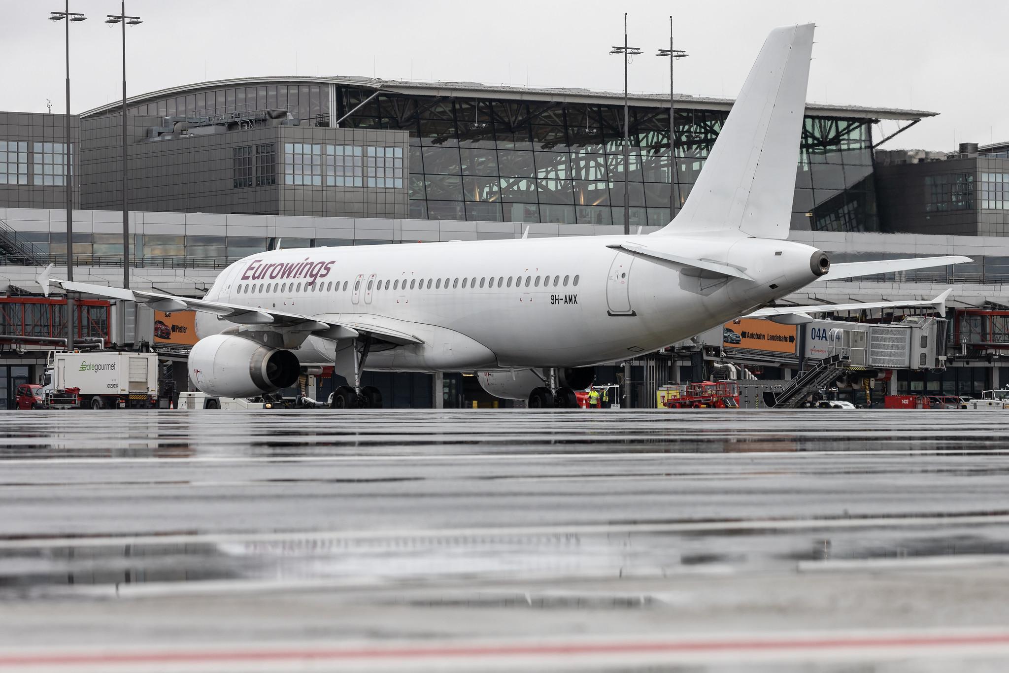 Hamburg Airport: Eurowings (EW / EWG) | Operator: Avion Express Malta | Airbus A320-232 A320 | 9H-AMX | MSN 04421