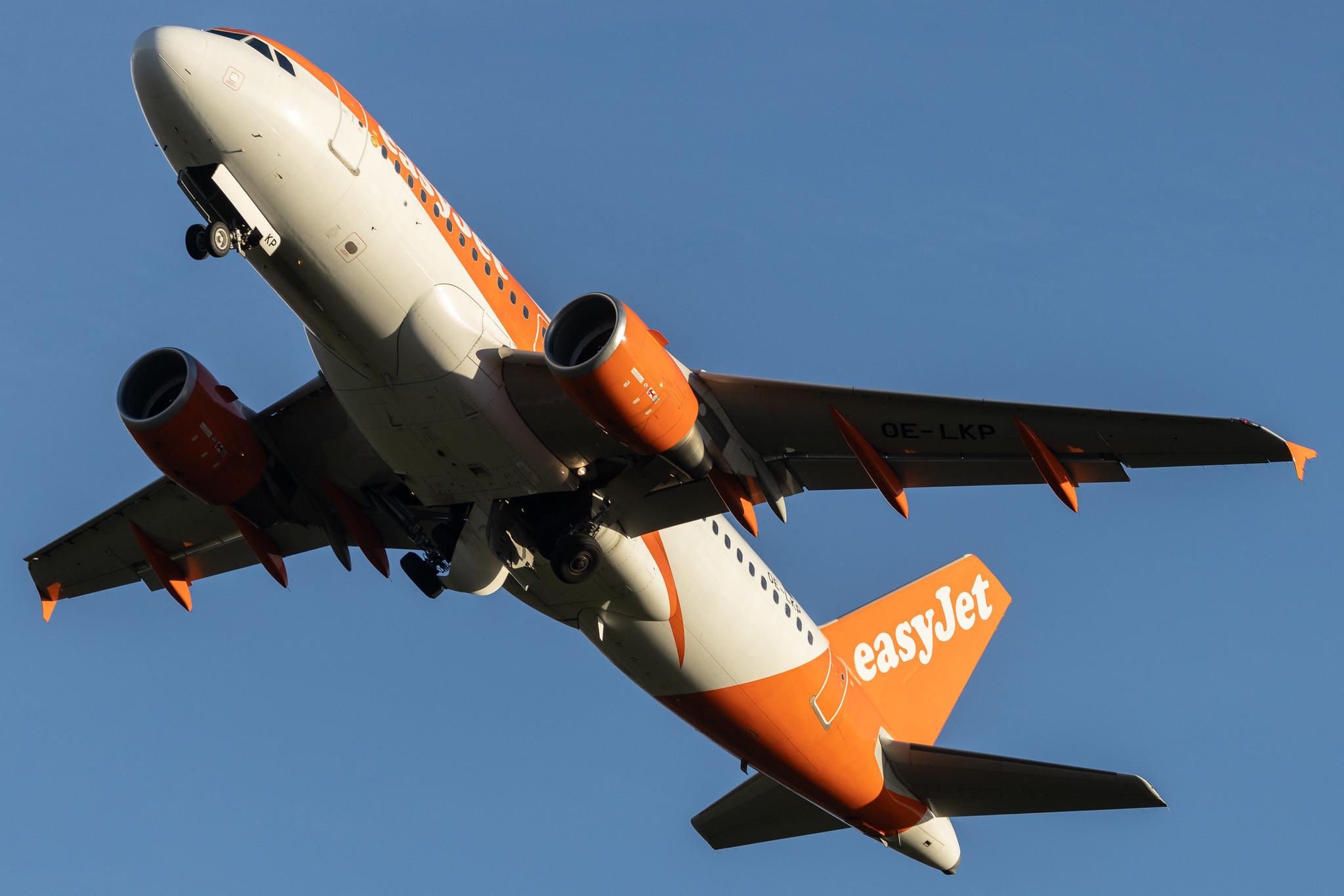 Hamburg Airport: easyJet (U2 / EZY) | Operator: easyJet Europe |  Airbus A319-111 A319 | OE-LKP | MSN 3702