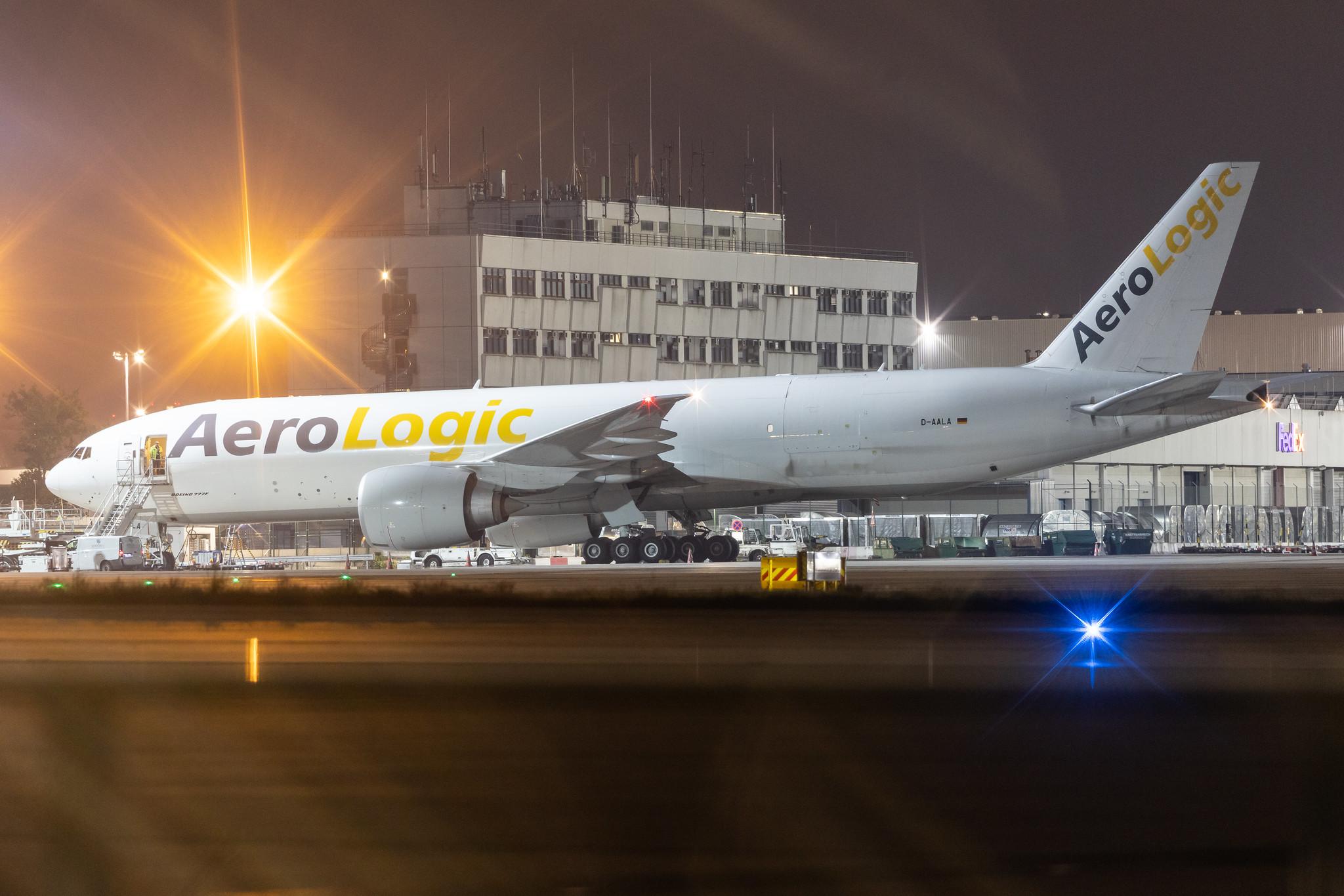 Frankfurt Airport: AeroLogic (3S / BOX) | Boeing 777-FZN B77L | D-AALA | MSN 36001