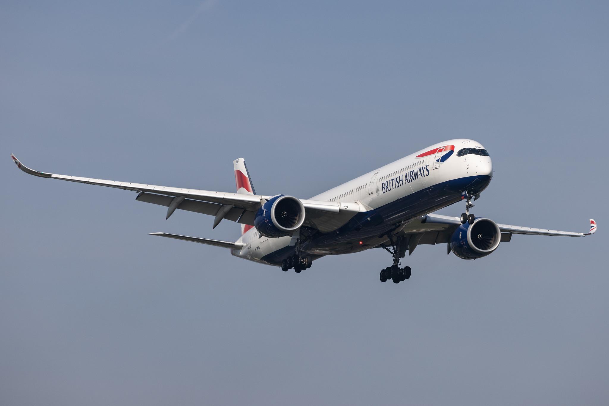 London Heathrow: British Airways (BA / BAW) |  Airbus A350-1041 A35K | G-XWBD | MSN 374