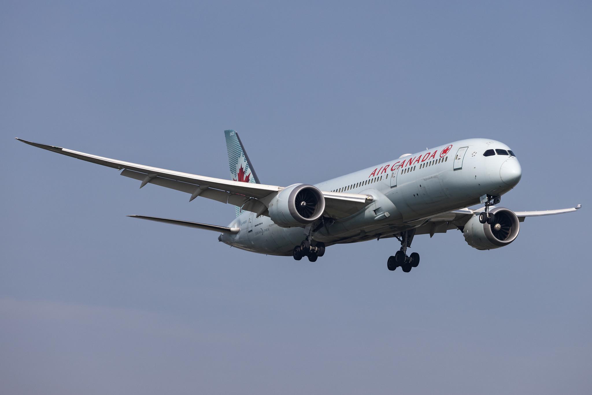 London Heathrow: Air Canada (AC / ACA) |  Boeing 787-9 Dreamliner B789 | C-FKSV | MSN 37170