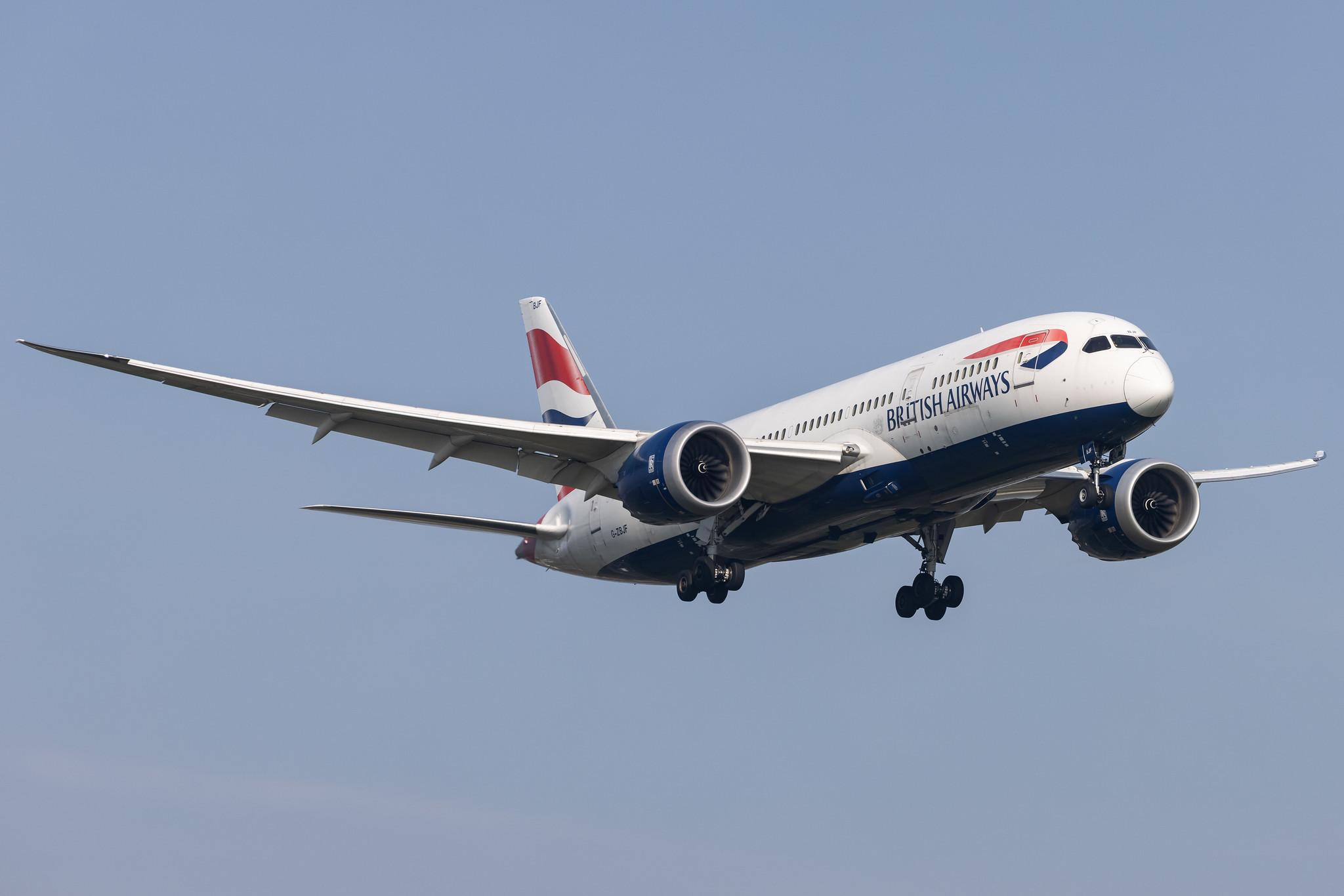 London Heathrow: British Airways (BA / BAW) |  Boeing 787-8 Dreamliner B788 | G-ZBJF | MSN 38613