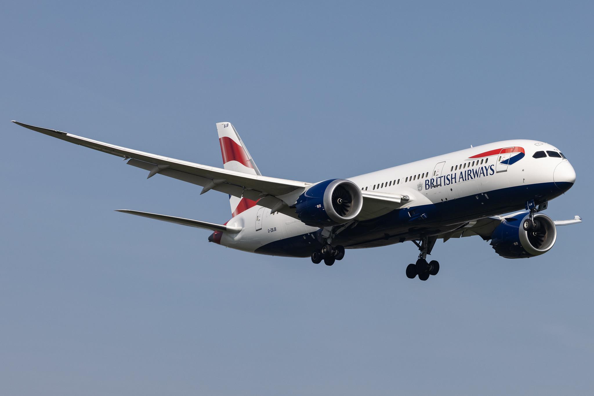 London Heathrow: British Airways (BA / BAW) |  Boeing 787-8 Dreamliner B788 | G-ZBJB | MSN 38610