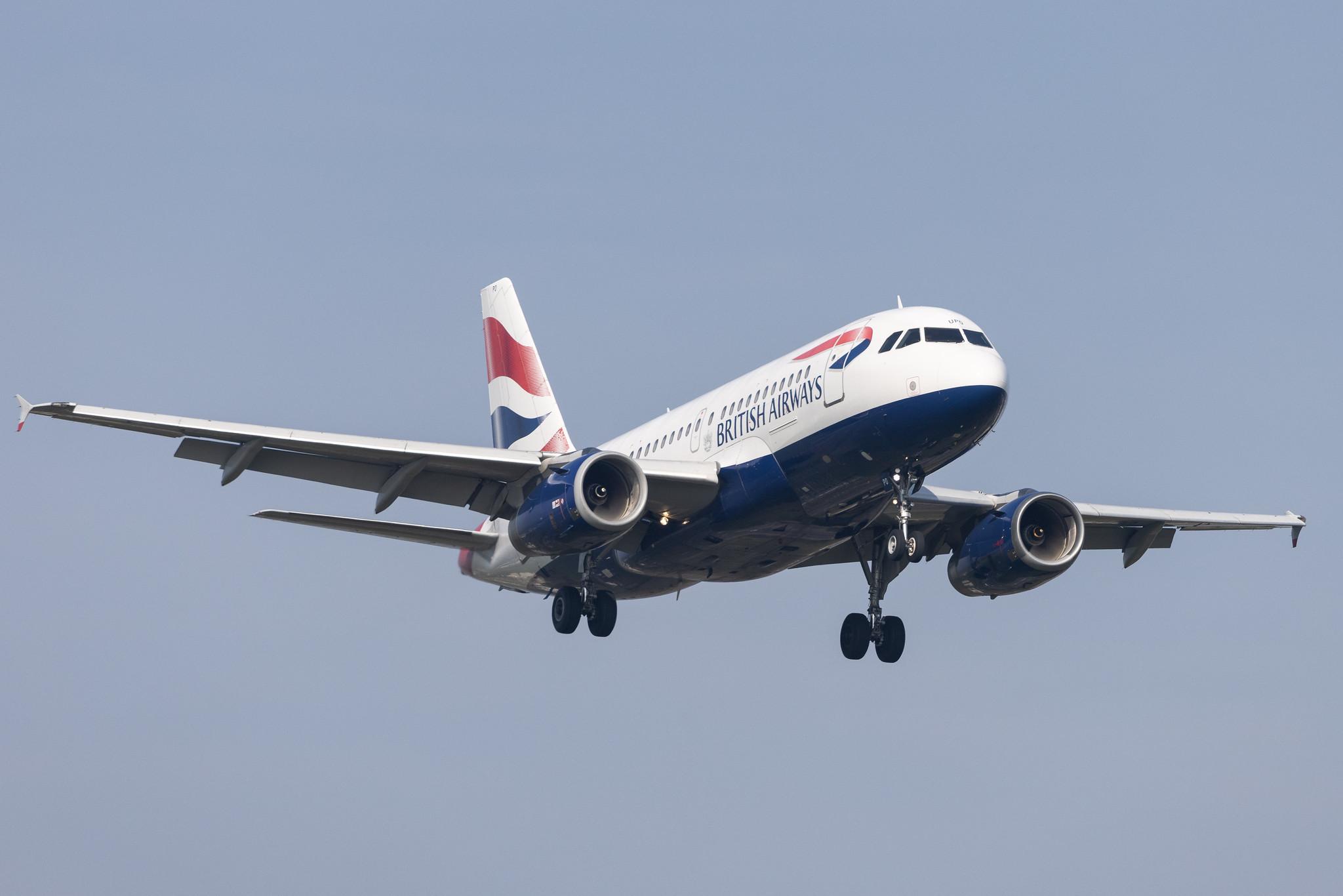 London Heathrow: British Airways (BA / BAW) |  Airbus A319-131 A319 | G-EUPO | MSN 1279