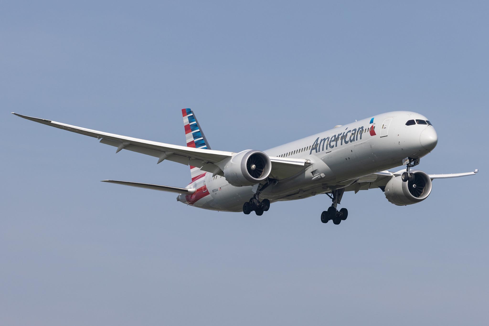 London Heathrow: American Airlines (AA / AAL) |  Boeing 787-9 Dreamliner B789 | N833AA | MSN 40645