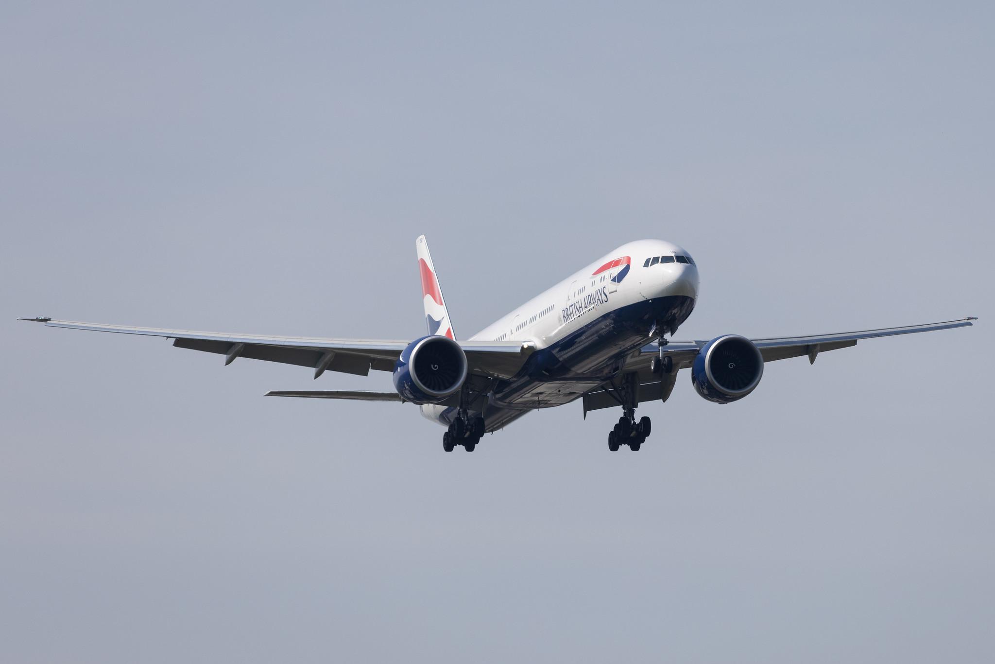 London Heathrow: British Airways (BA / BAW) |  Boeing 777-300(ER) B77W | G-STBO | MSN 66584