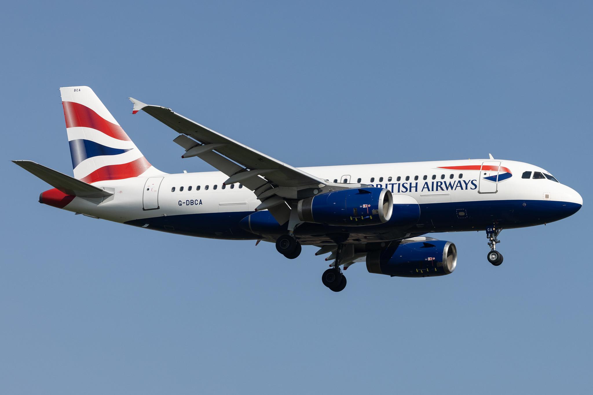 London Heathrow: British Airways (BA / BAW) |  Airbus A319-131 A319 | G-DBCA | MSN 2098