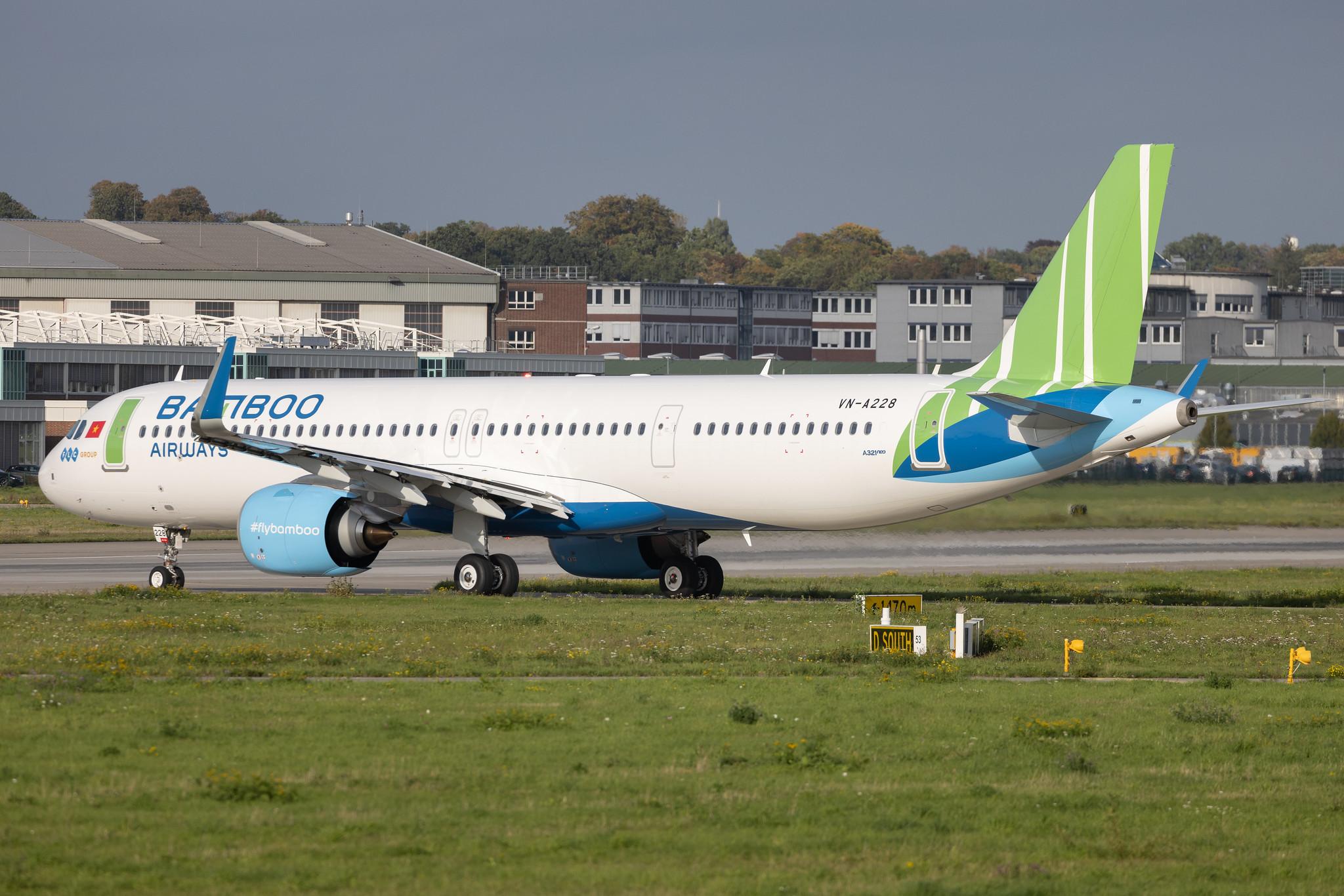 Hamburg Finkenwerder: Bamboo Airways (QH / BAV) | Airbus A321-251NX A21N | VN-A228 | MSN 10284