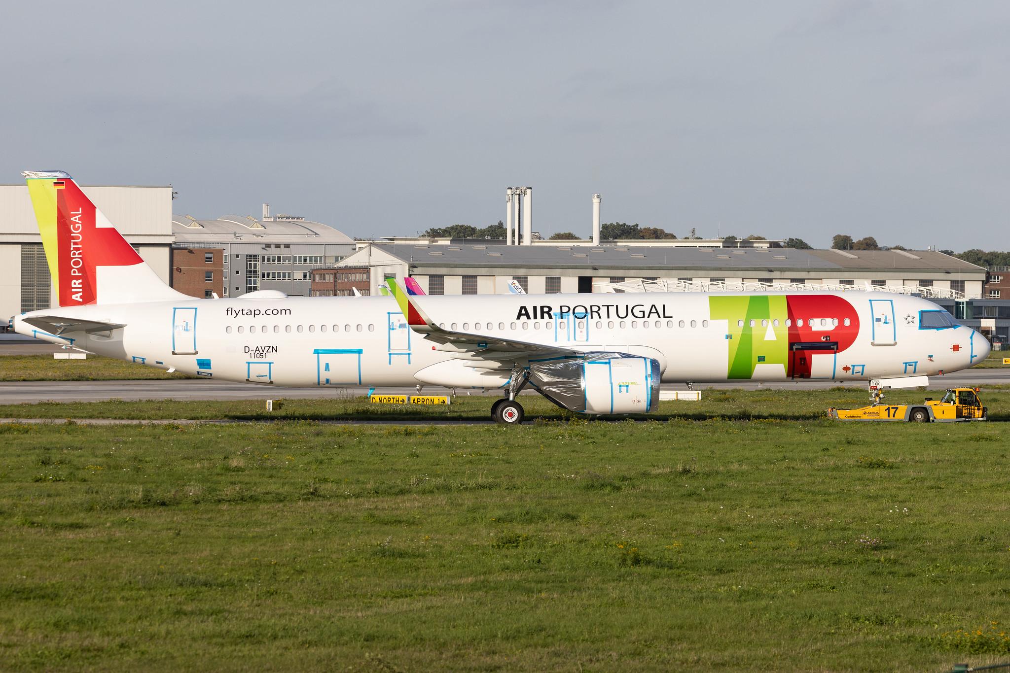 Hamburg Finkenwerder: TAP - Air Portugal (TP / TAP) | Airbus A321-251NX/LR A21N | D-AVZN | CS-TXK | MSN 11051