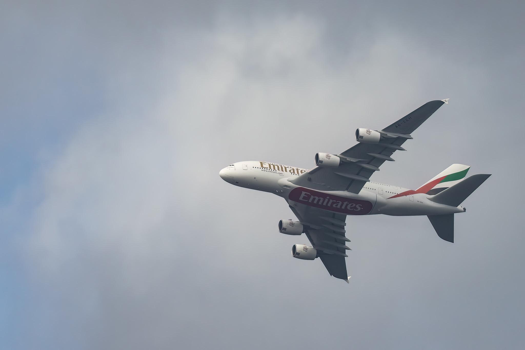 Hamburg Finkenwerder: Emirates (EK / UAE) | Airbus A380-861 A388 | A6-EEH | MSN 119