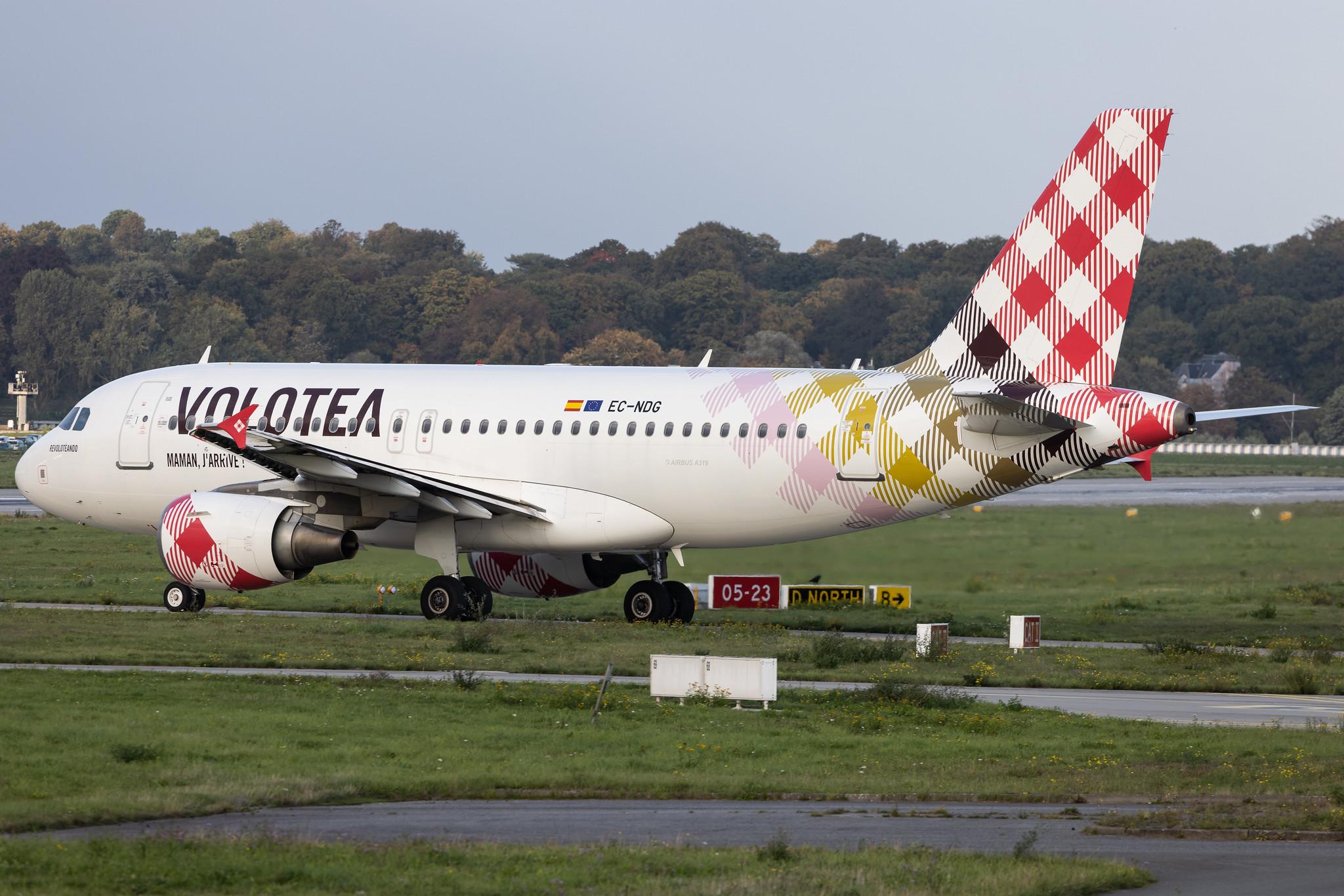 Hamburg Finkenwerder: Volotea (V7 / VOE) | Airbus A319-112 A319 | EC-NDG | MSN 03364