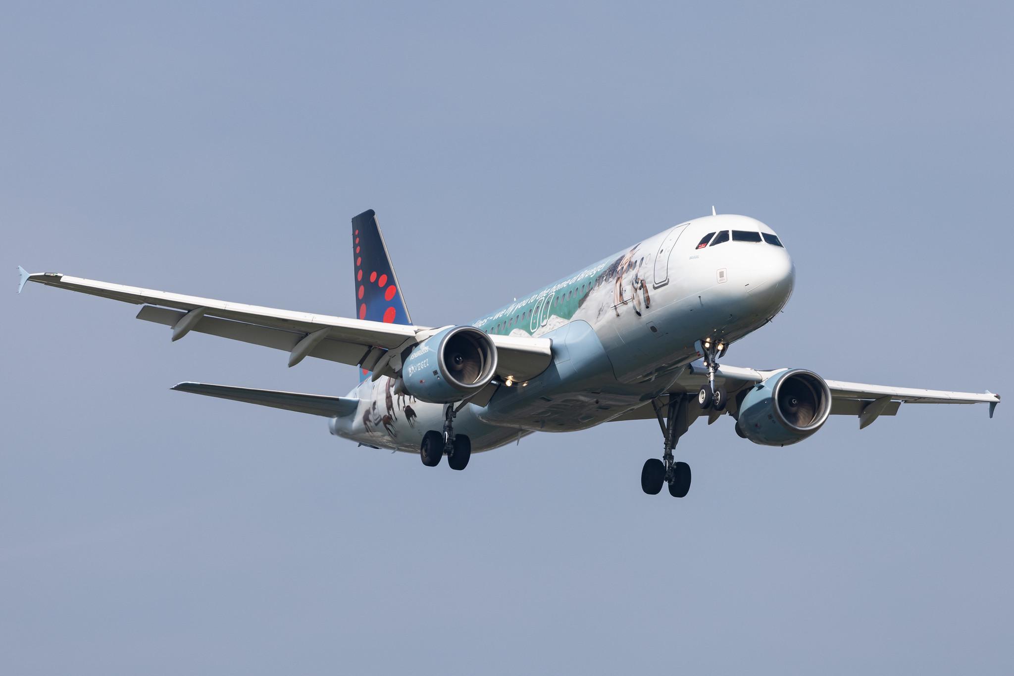 London Heathrow: Brussels Airlines (SN / BEL) |  Livery: Belgian Icons Livery |  Airbus A320-214 A320 | OO-SNE | MSN 4243