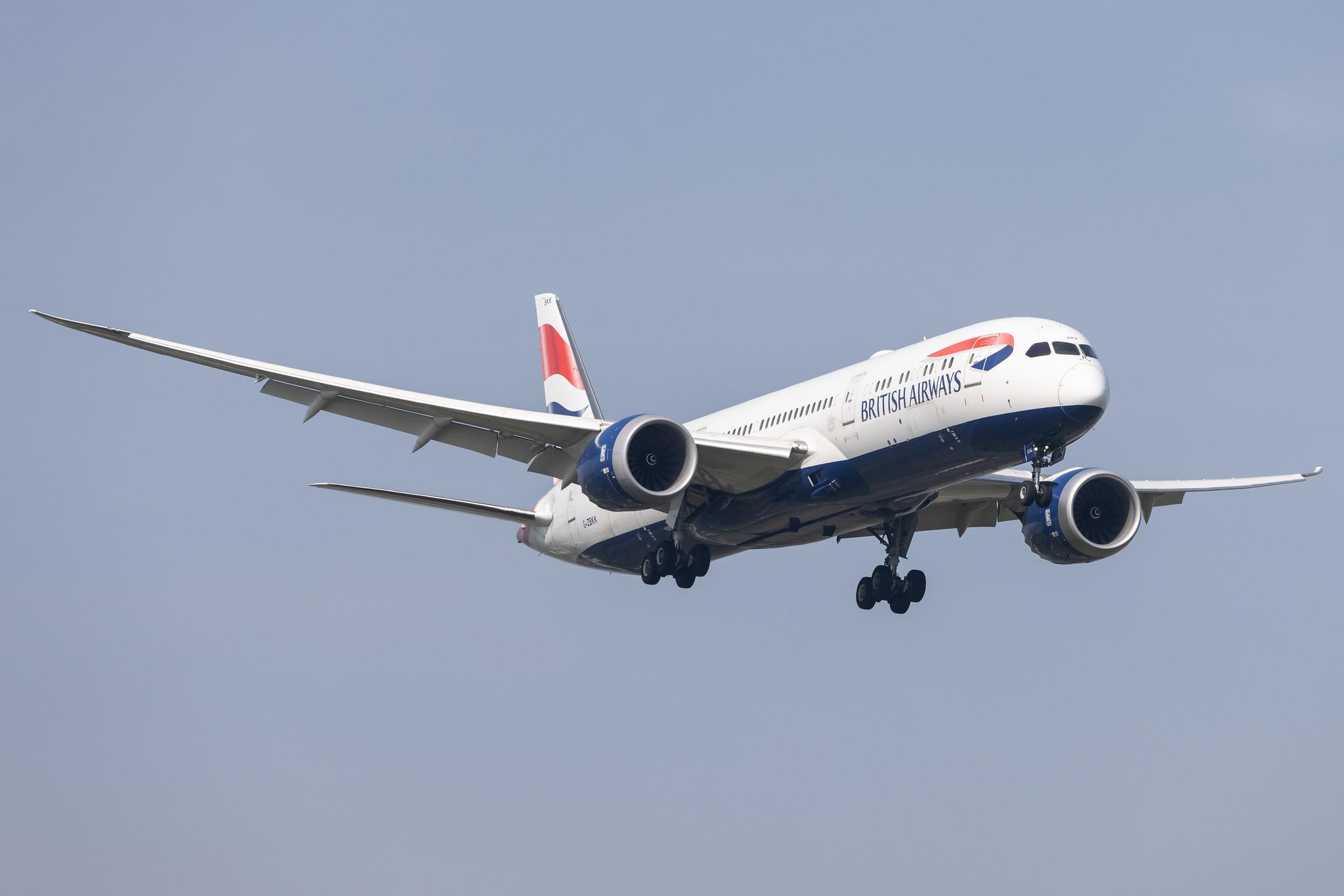 London Heathrow: British Airways (BA / BAW) |  Boeing 787-9 Dreamliner B789 | G-ZBKK | MSN 38627