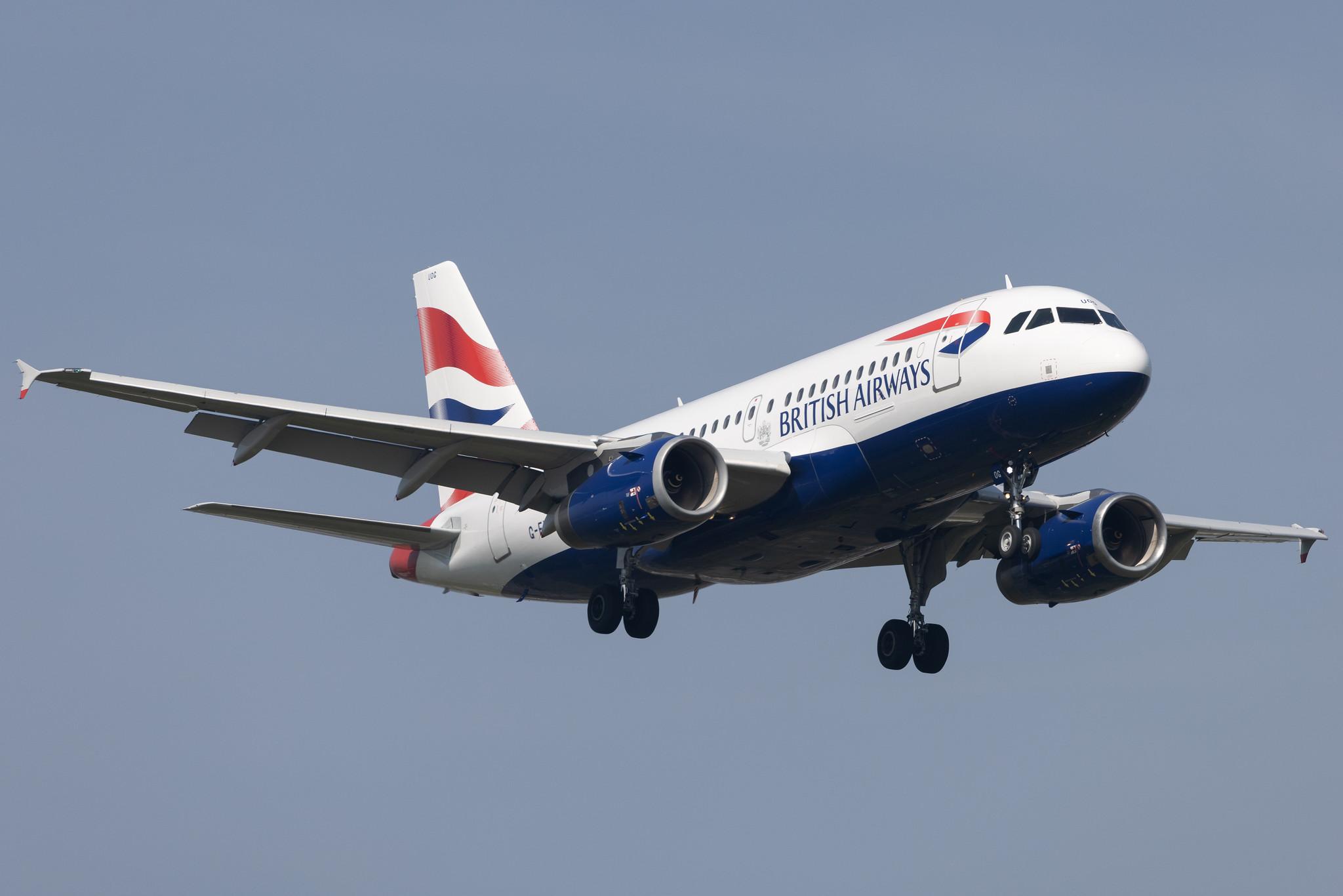 London Heathrow: British Airways (BA / BAW) |  Airbus A319-131 A319 | G-EUOG | MSN 1594