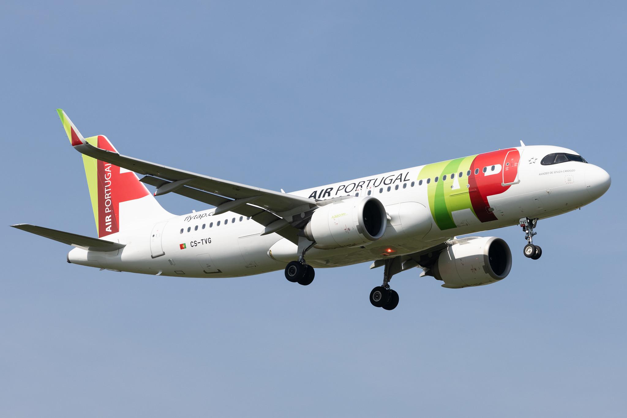 London Heathrow: TAP Air Portugal (TP / TAP) |  Airbus A320-251N A20N | CS-TVG | MSN 9354