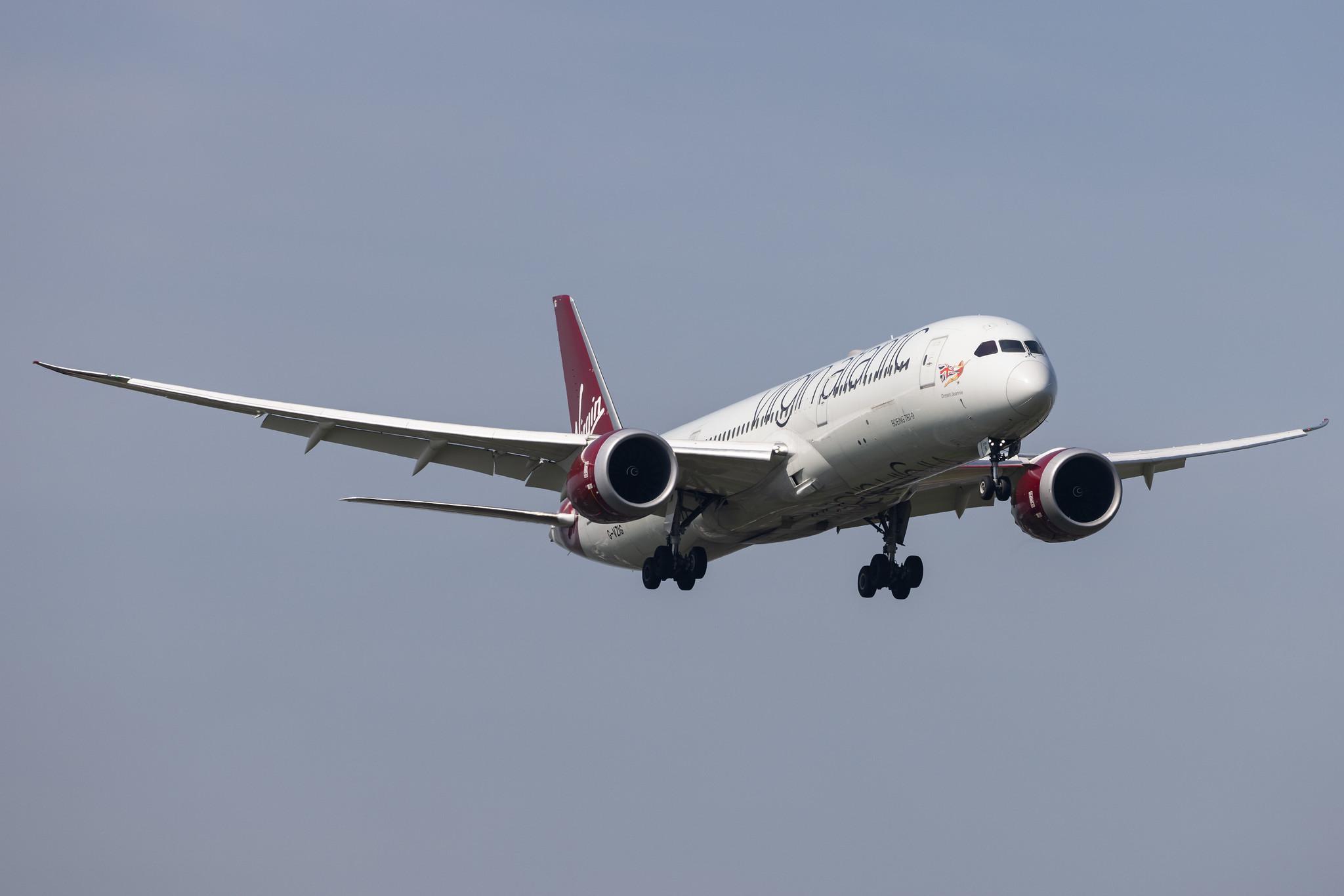 London Heathrow: Virgin Atlantic (VS / VIR) |  Boeing 787-9 Dreamliner B789 | G-VZIG | MSN 37969